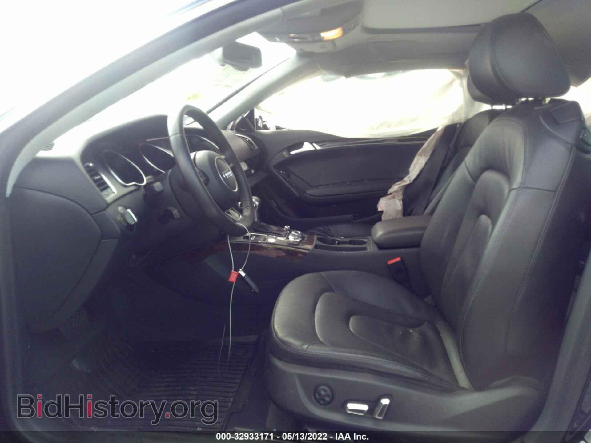2013 AUDI A5 - VIN: WAULFAFR7DA037258 - Фото 5