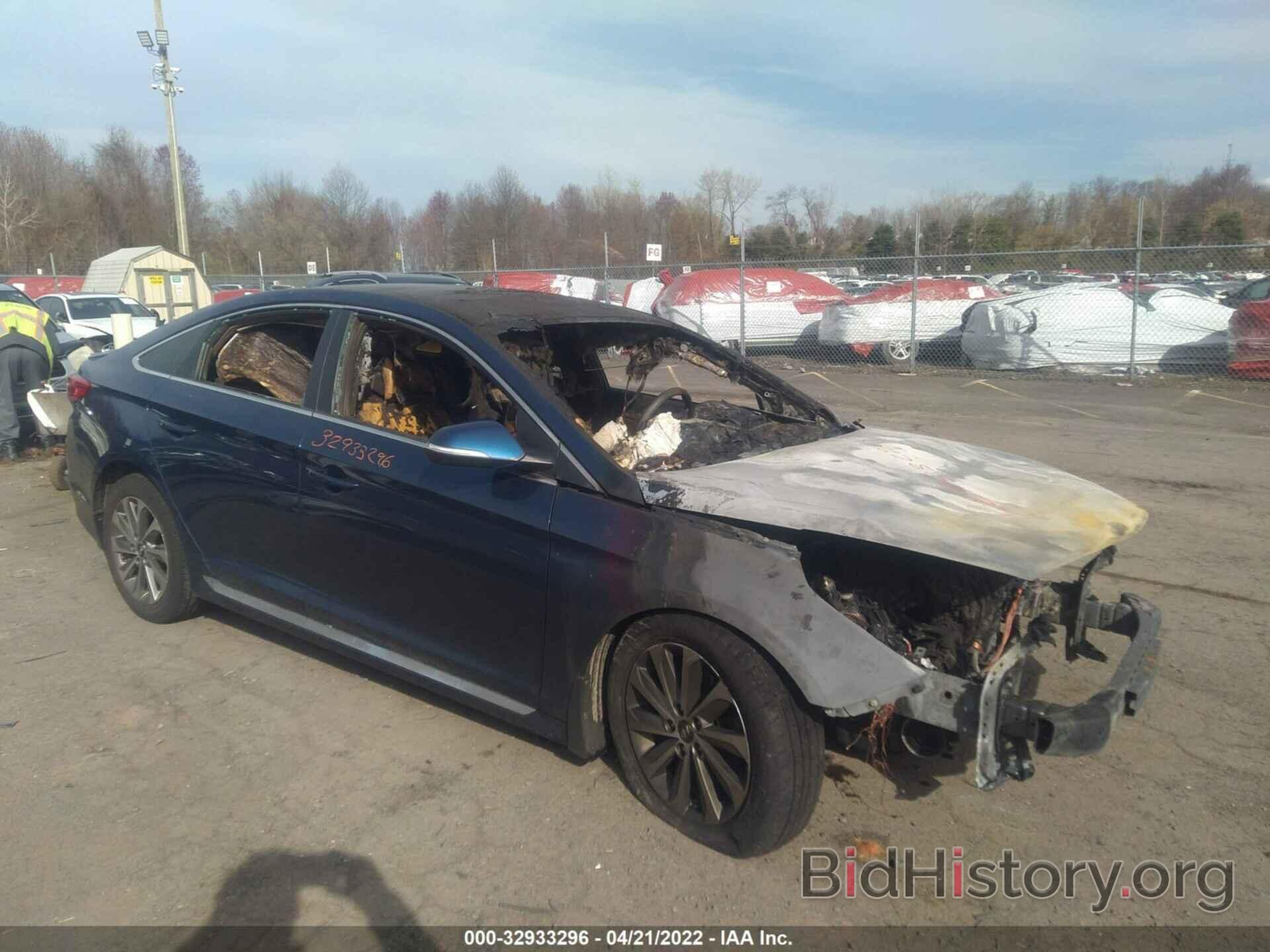 Photo 5NPE34AF0HH461396 - HYUNDAI SONATA 2017