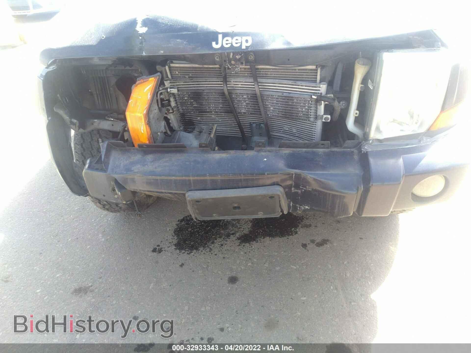 2006 JEEP COMMANDER - VIN: 1J8HG58256C123729 - Фото 6