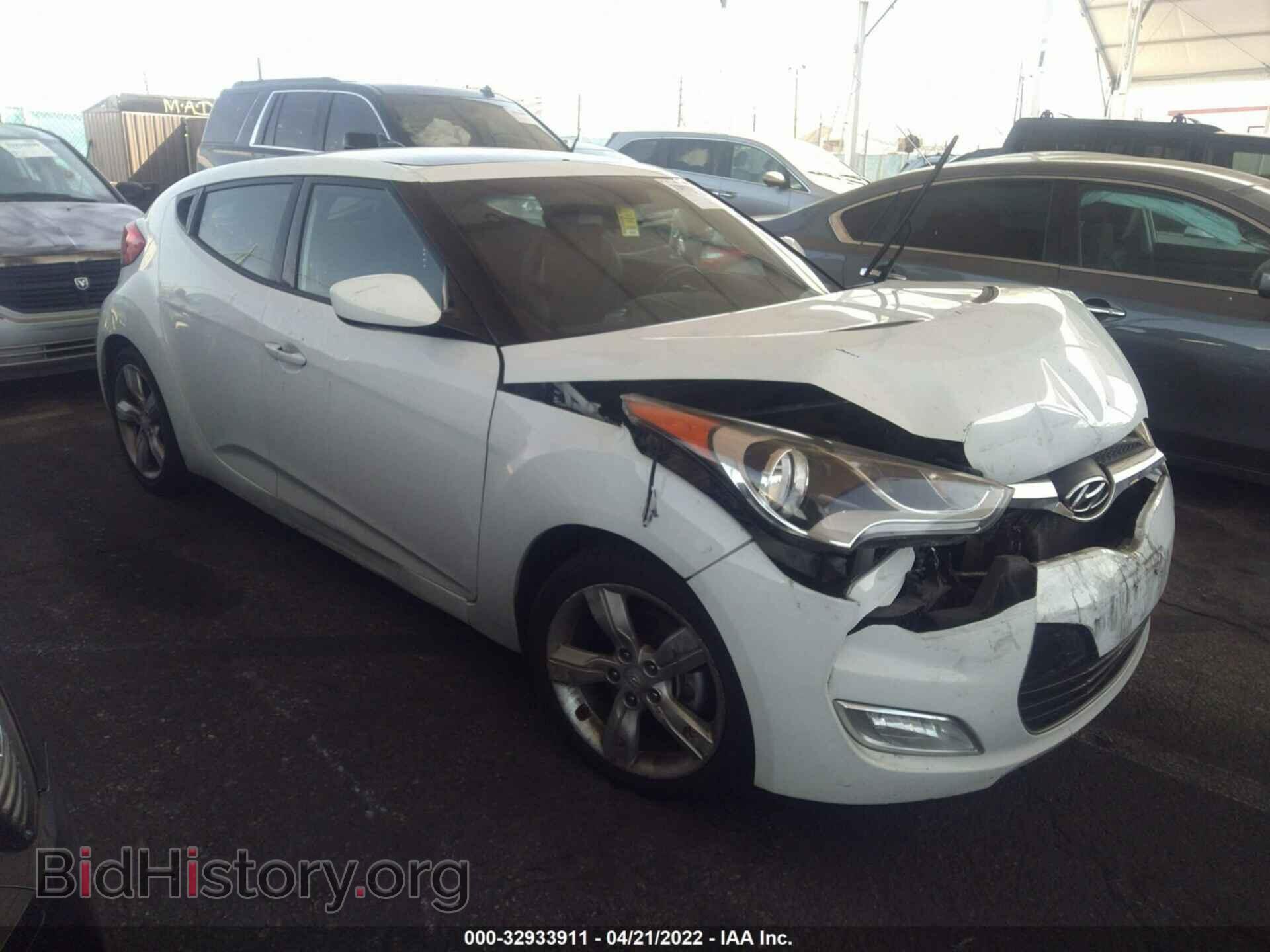 Photo KMHTC6AD7EU214911 - HYUNDAI VELOSTER 2014