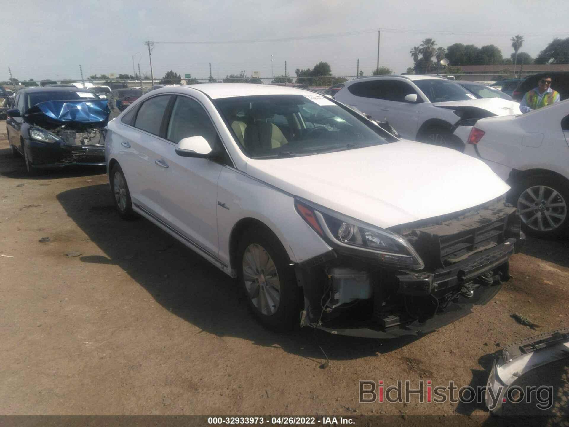 Photo KMHE24L19HA053955 - HYUNDAI SONATA HYBRID 2017