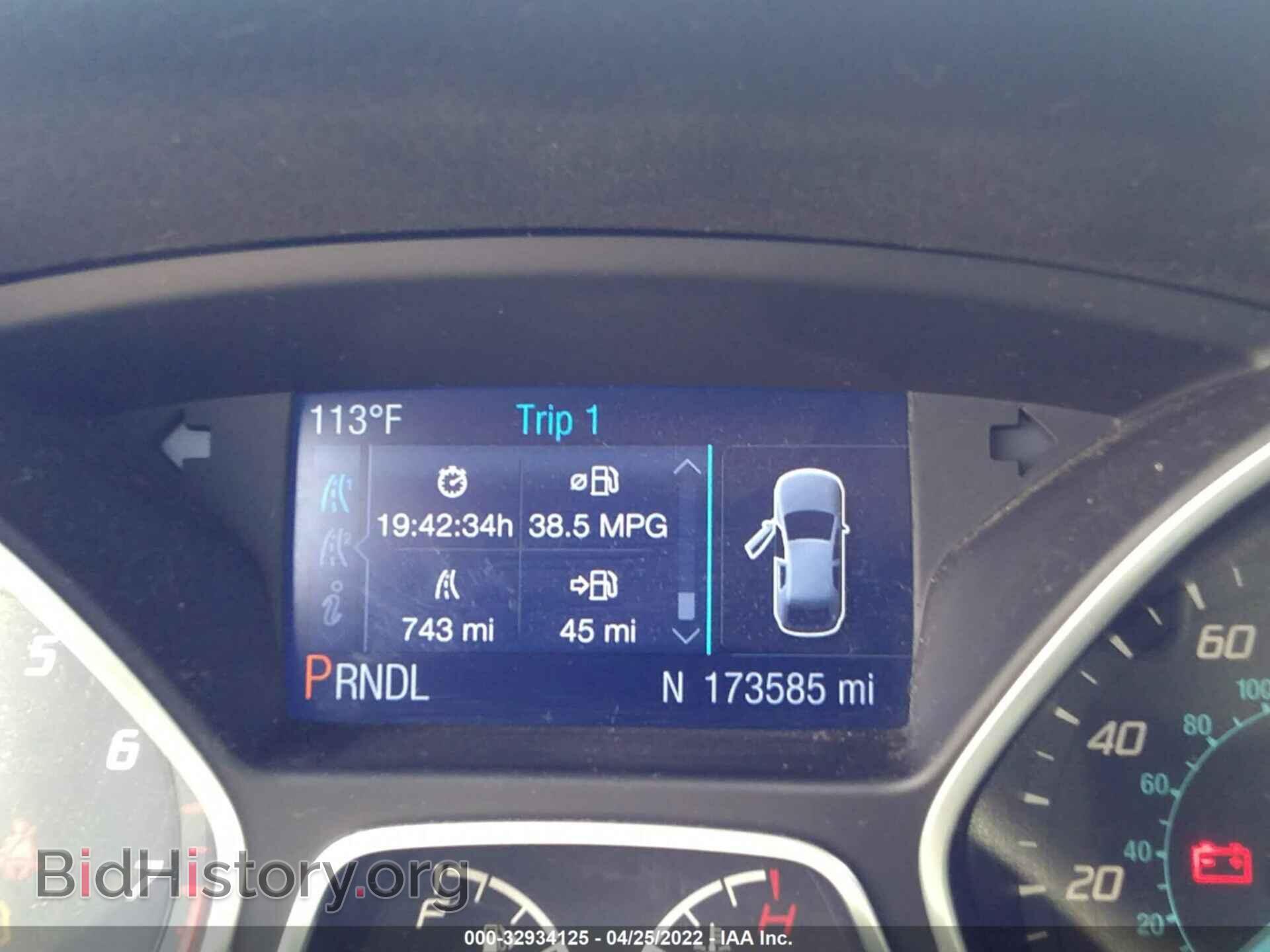 2014 FORD FOCUS - VIN: 1FADP3F29EL217498 - Фото 7