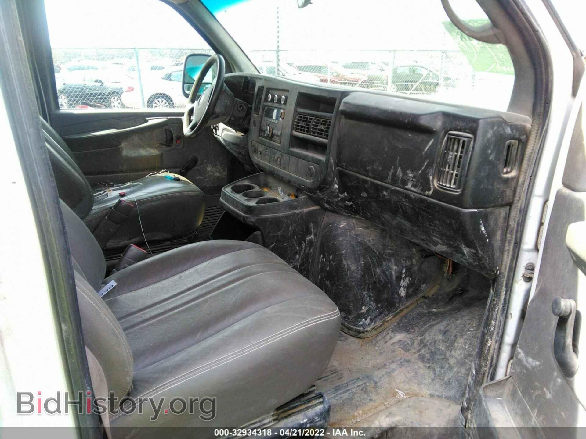 2014 CHEVROLET EXPRESS CARGO VAN - VIN: 1GCWGFFA8E1100079 - Фото 5