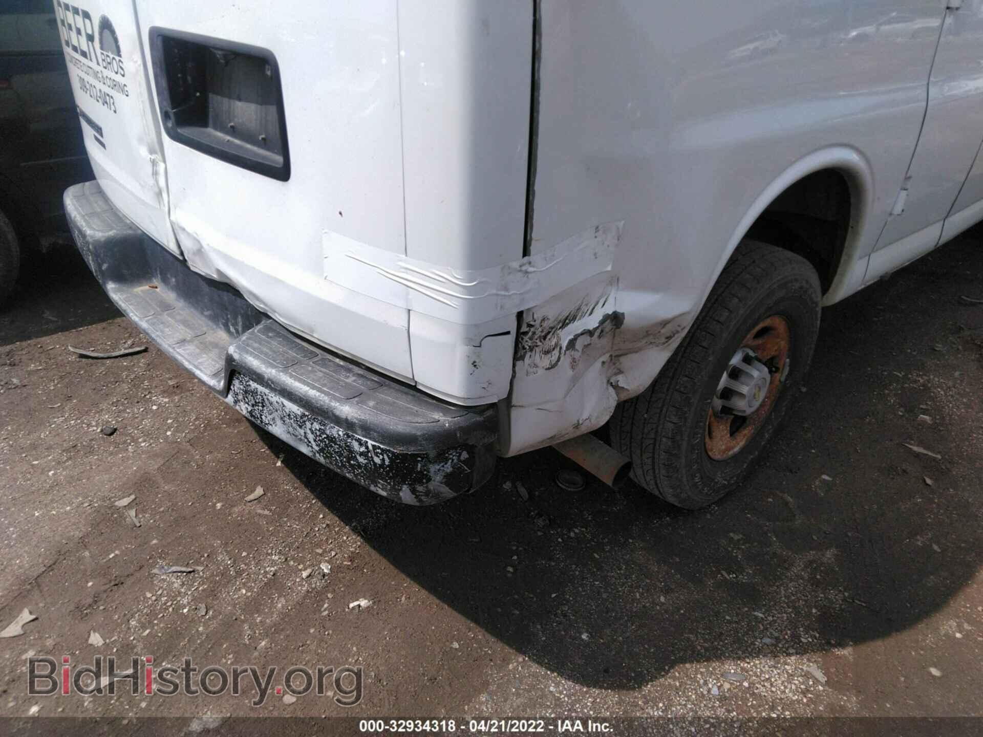 2014 CHEVROLET EXPRESS CARGO VAN - VIN: 1GCWGFFA8E1100079 - Фото 6