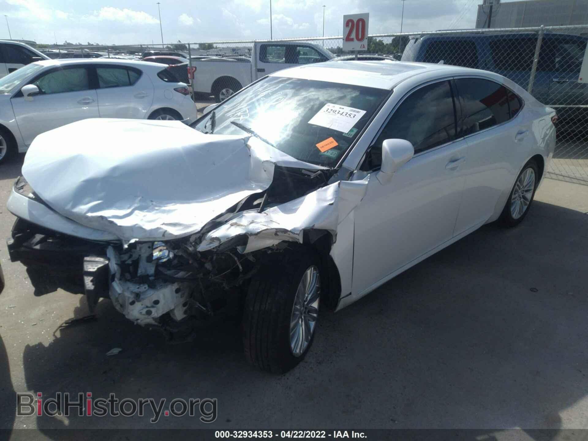2013 LEXUS ES 350 - VIN: JTHBK1GG2D2038320 - Фото 2