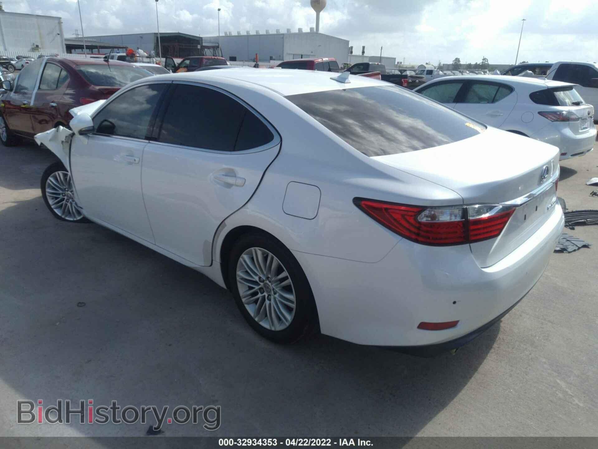 2013 LEXUS ES 350 - VIN: JTHBK1GG2D2038320 - Фото 3