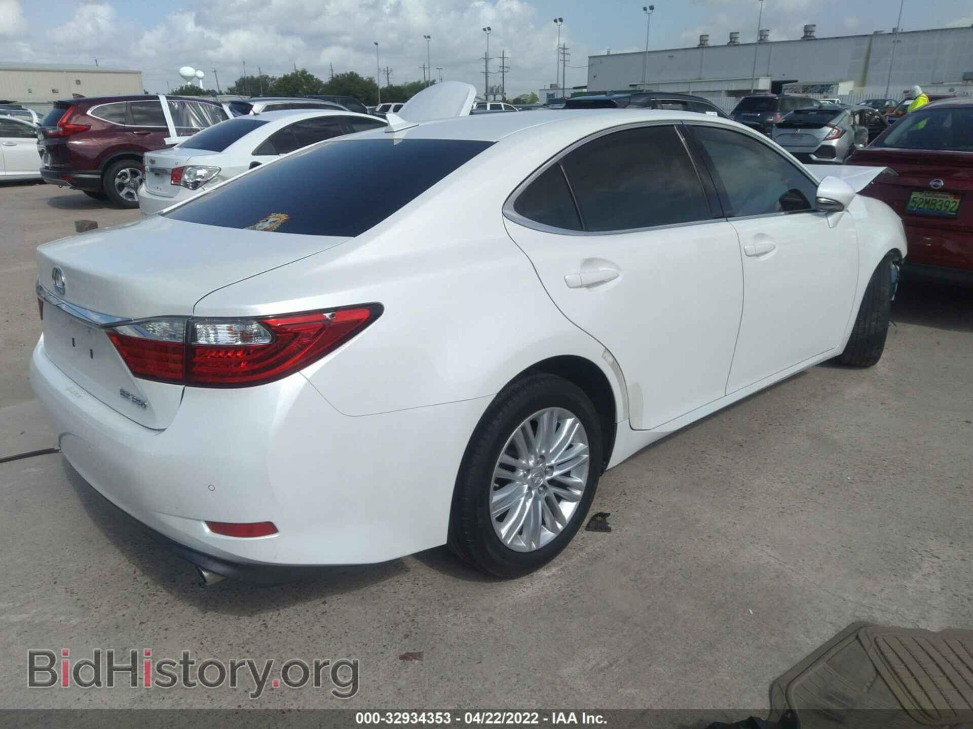 2013 LEXUS ES 350 - VIN: JTHBK1GG2D2038320 - Фото 4