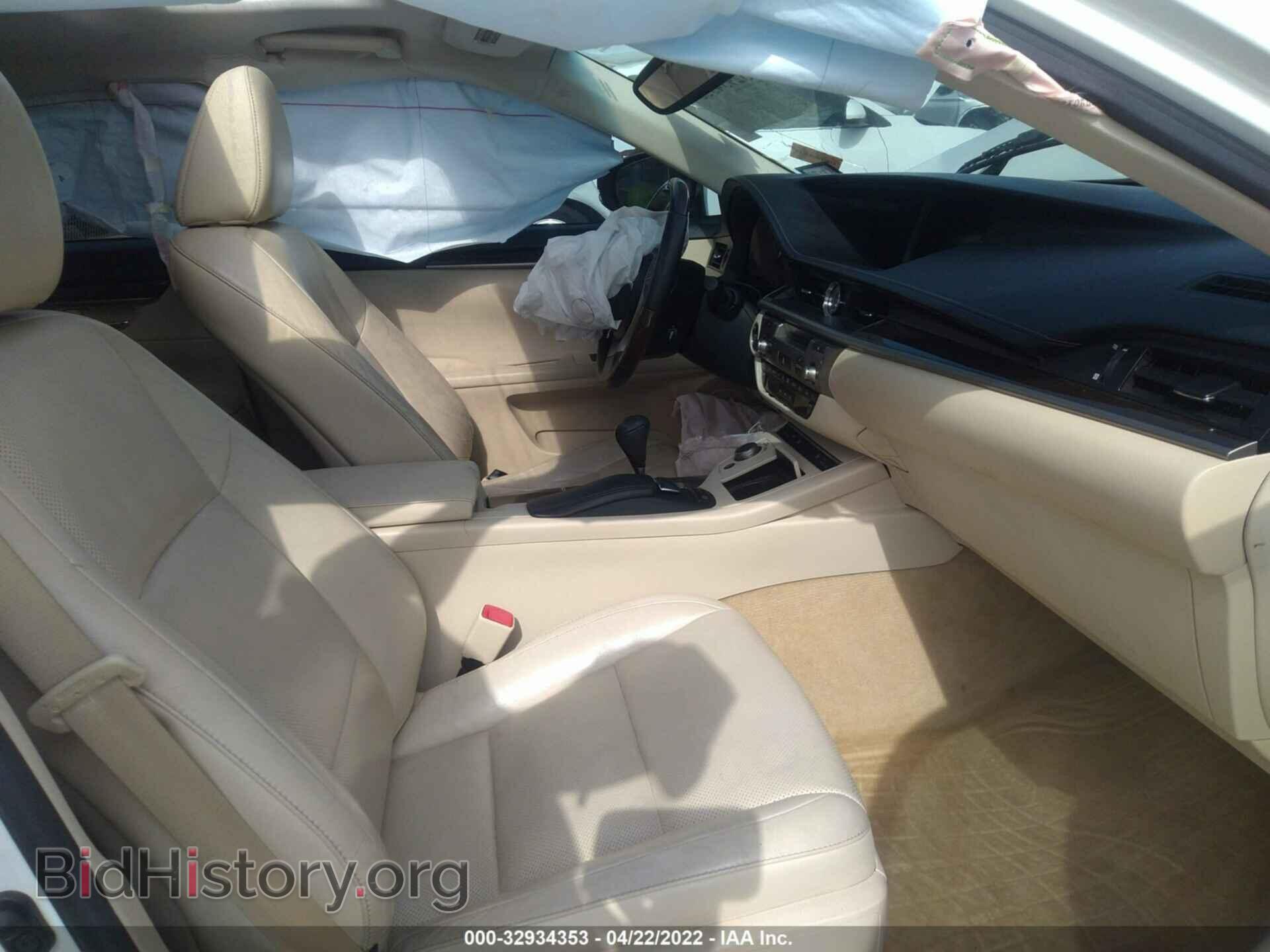 2013 LEXUS ES 350 - VIN: JTHBK1GG2D2038320 - Фото 5
