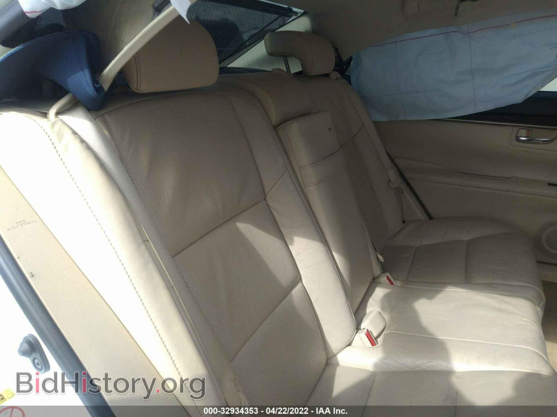 2013 LEXUS ES 350 - VIN: JTHBK1GG2D2038320 - Фото 8