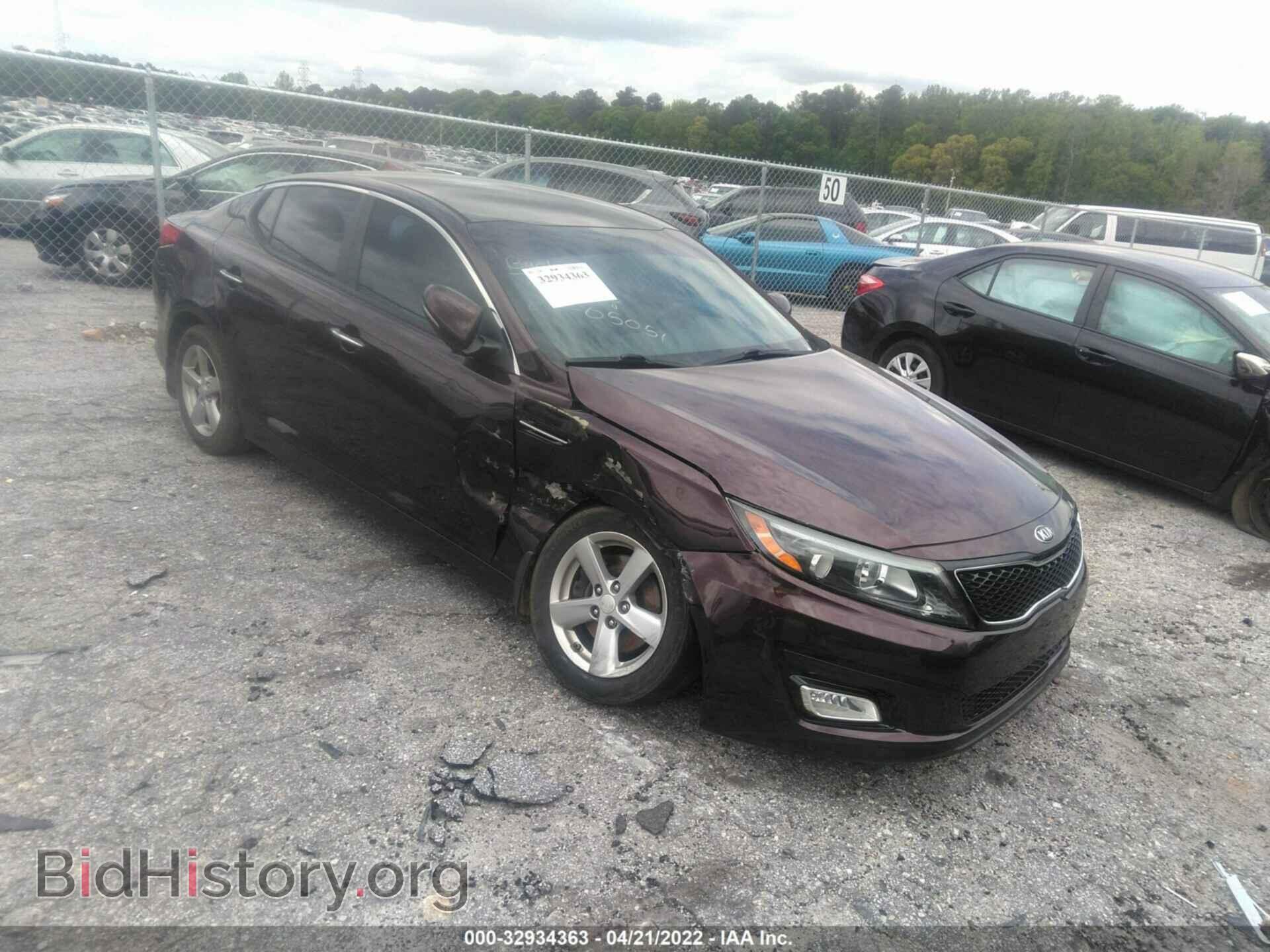 Фотография 5XXGM4A76FG360225 - KIA OPTIMA 2015