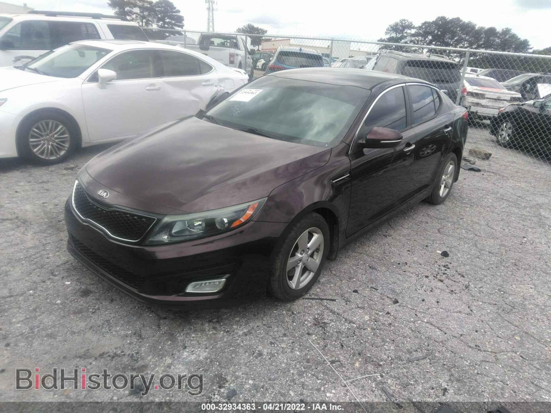2015 KIA OPTIMA - VIN: 5XXGM4A76FG360225 - Фото 2
