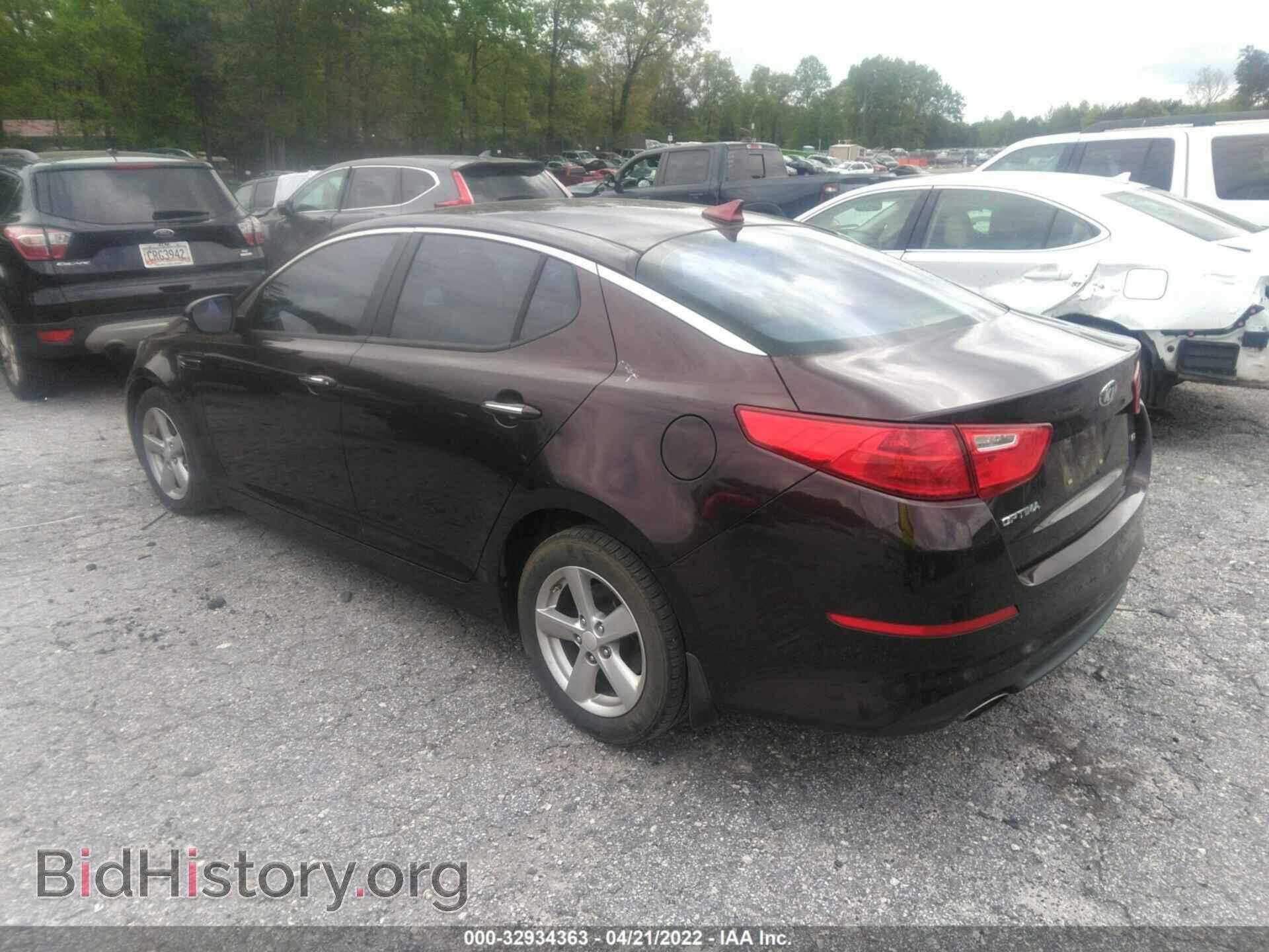 2015 KIA OPTIMA - VIN: 5XXGM4A76FG360225 - Фото 3