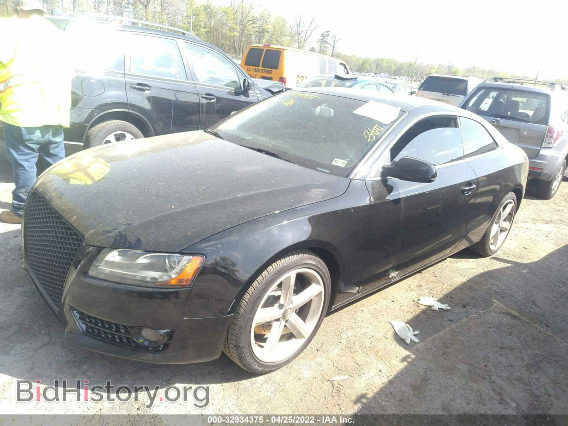 2010 AUDI A5 - VIN: WAULFAFR0AA051918 - Фото 2