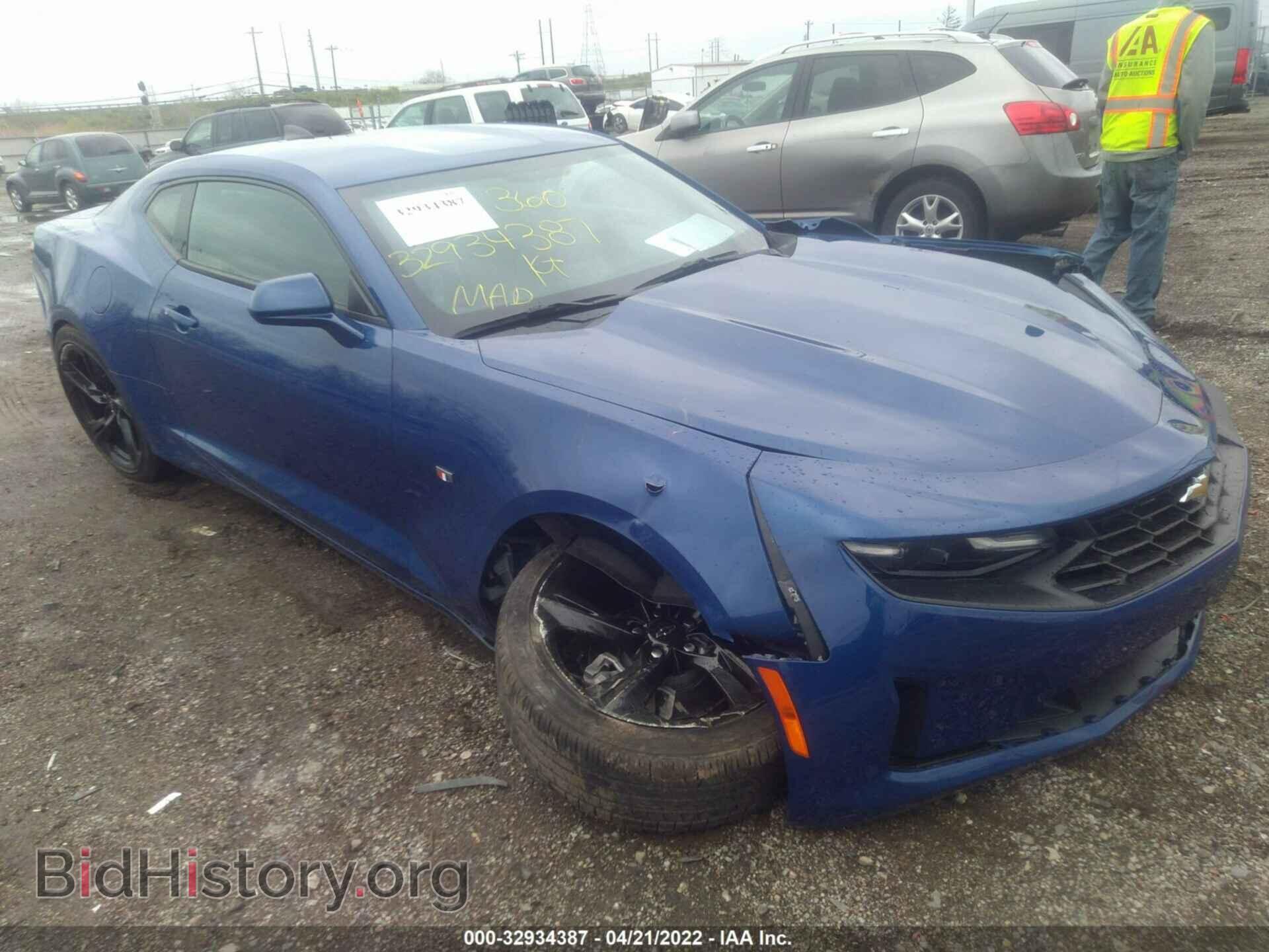 Photo 1G1FB1RS0M0128400 - CHEVROLET CAMARO 2021