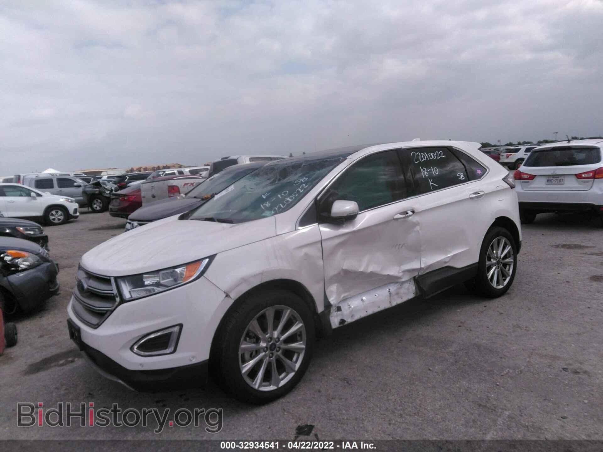 2018 FORD EDGE - VIN: 2FMPK3K84JBC26650 - Фото 2