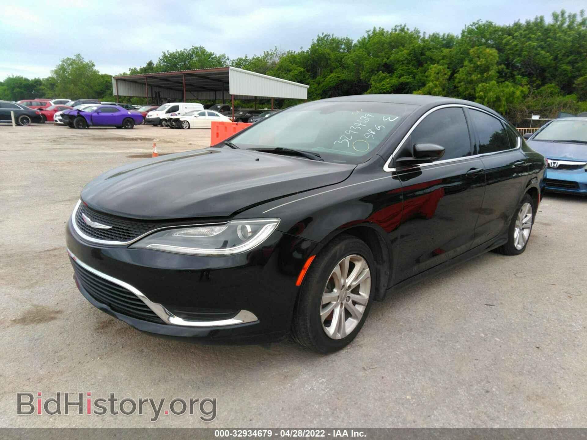 2015 CHRYSLER 200 - VIN: 1C3CCCAB8FN538239 - Фото 2