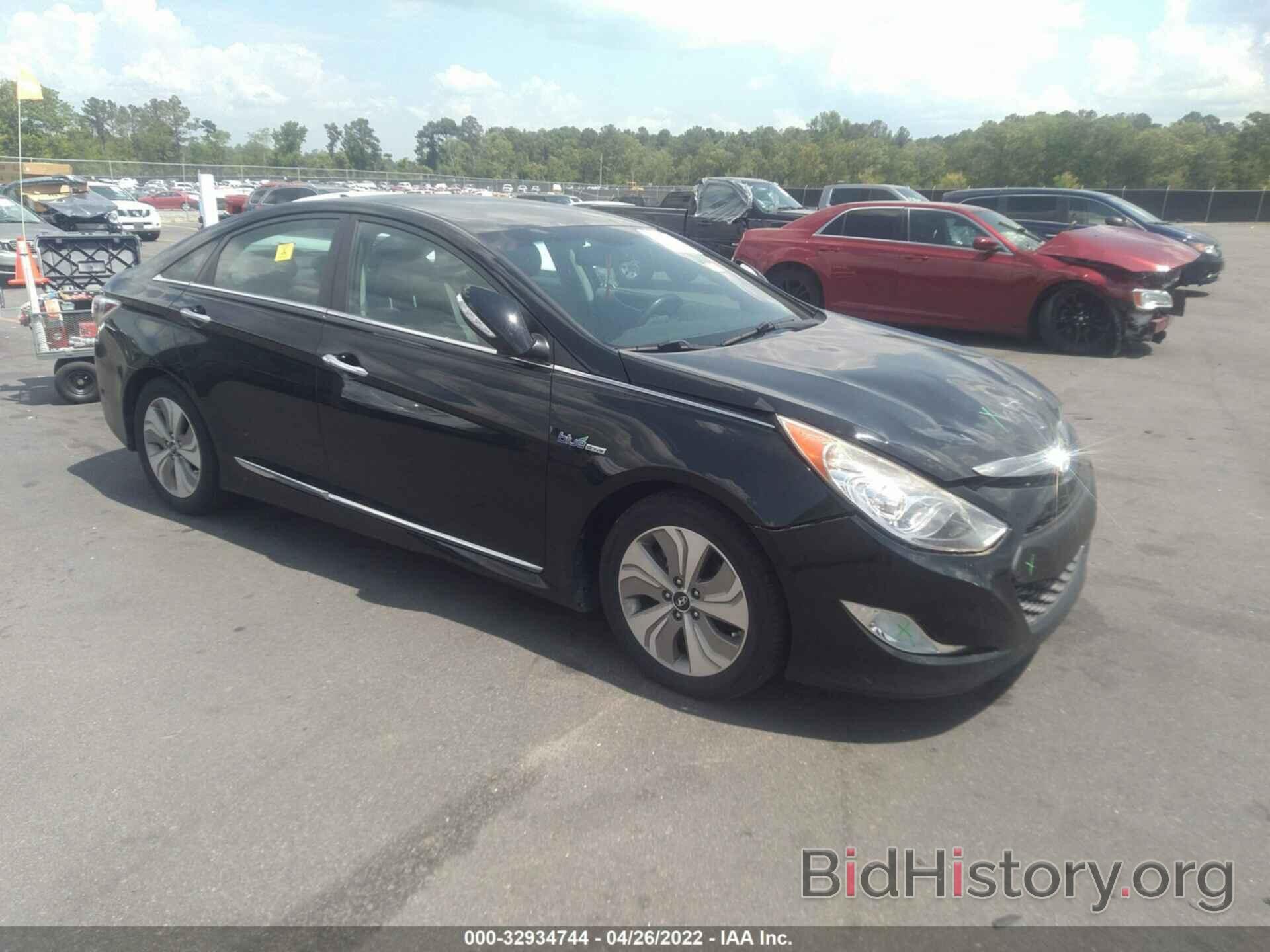 Photo KMHEC4A40DA100553 - HYUNDAI SONATA HYBRID 2013