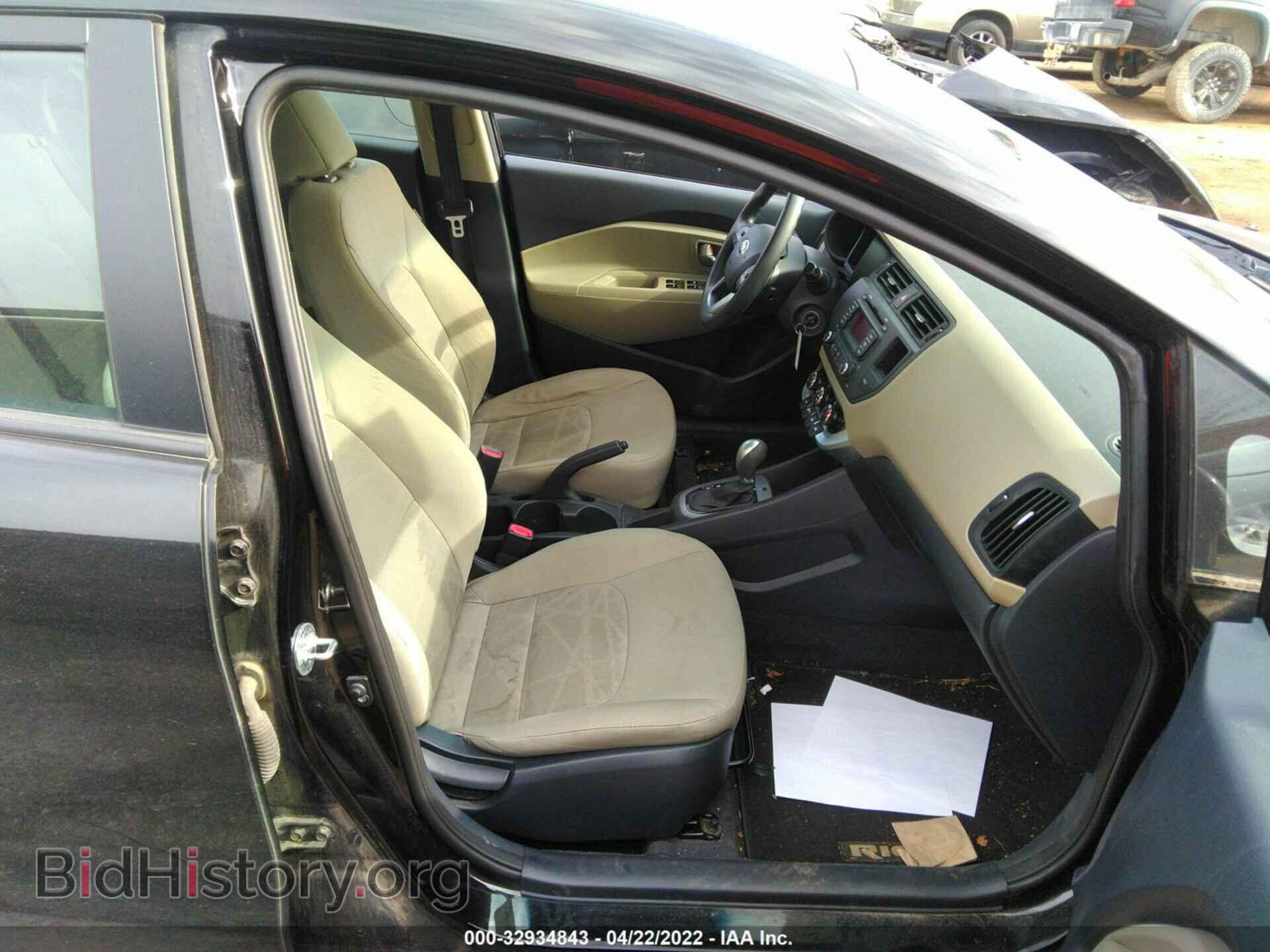 2014 KIA RIO - VIN: KNADM5A36E6414347 - Фото 5