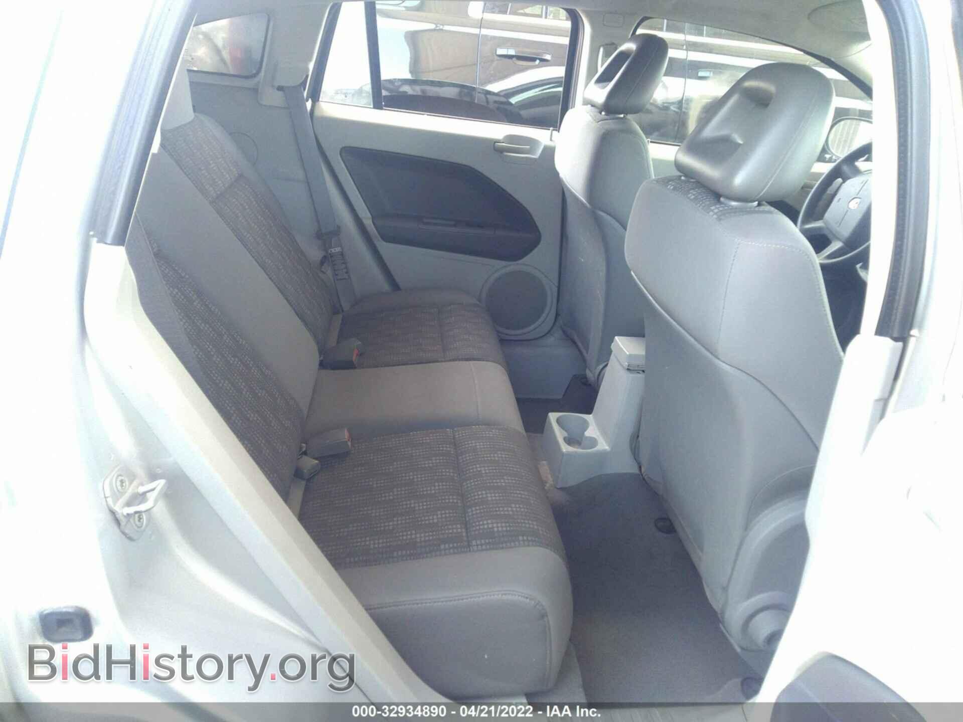 2007 DODGE CALIBER - VIN: 1B3HB48BX7D553303 - Фото 8