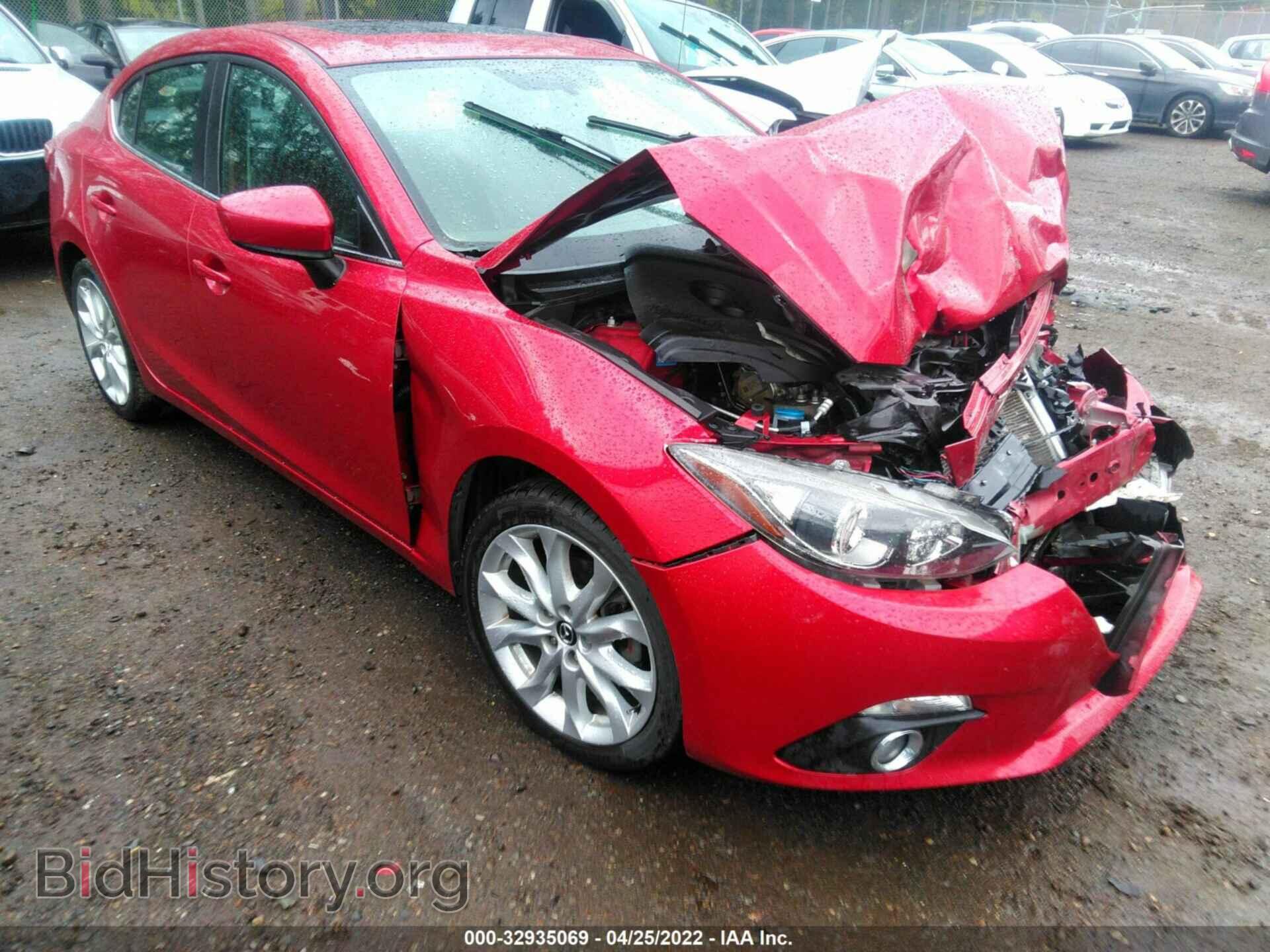 Фотография JM1BM1V33F1236280 - MAZDA MAZDA3 2015