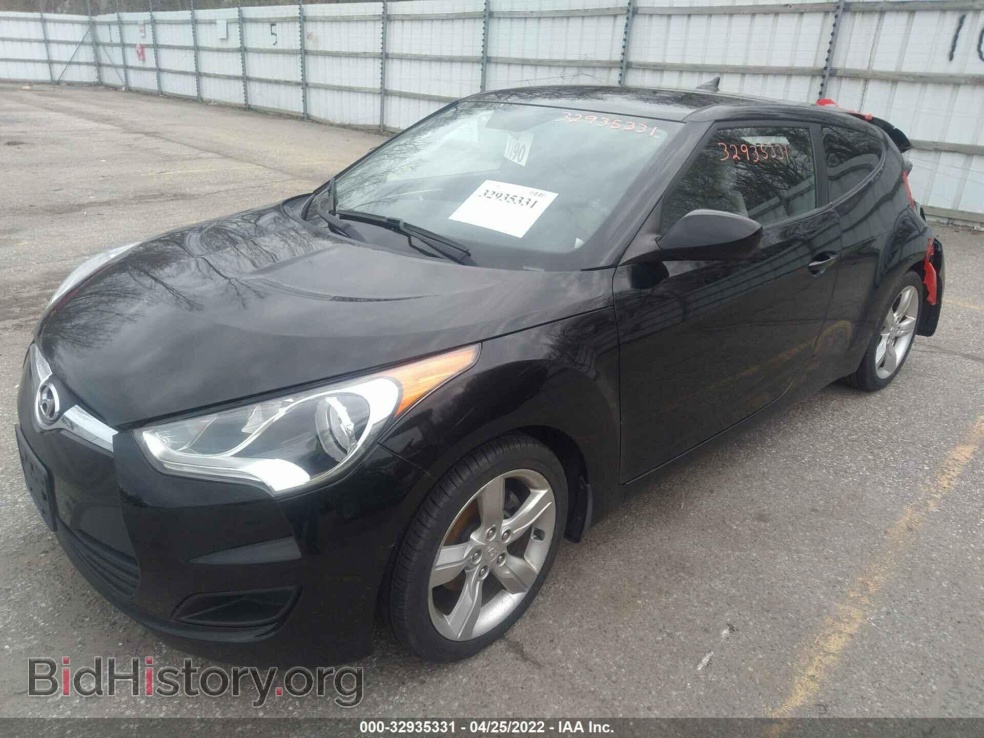 2012 HYUNDAI VELOSTER - VIN: KMHTC6AD2CU037097 - Фото 2