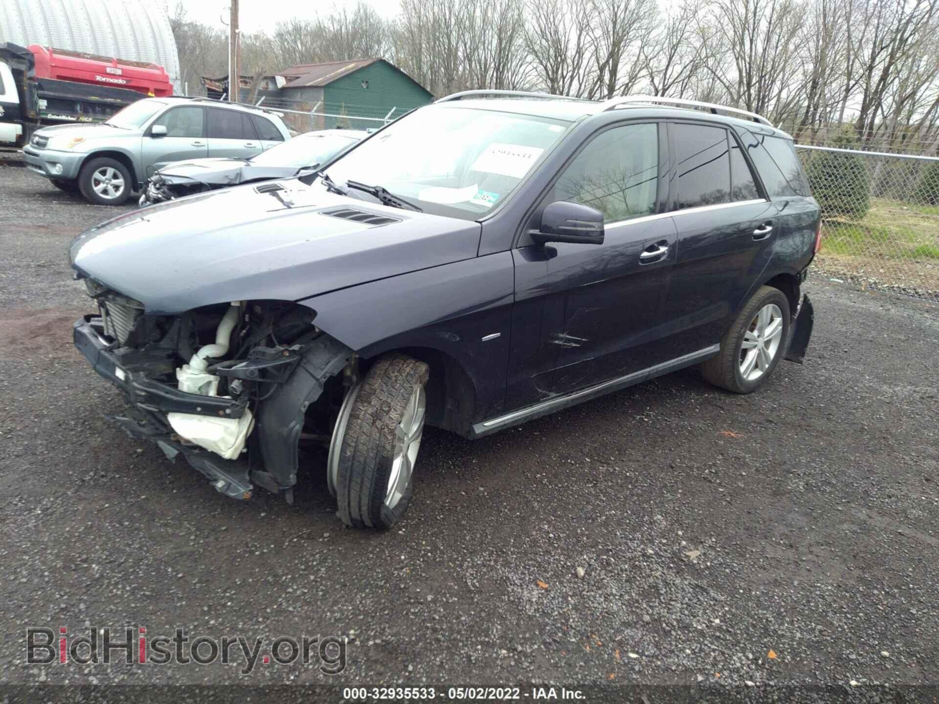 2012 MERCEDES-BENZ M-CLASS - VIN: 4JGDA2EB1CA024113 - Фото 2