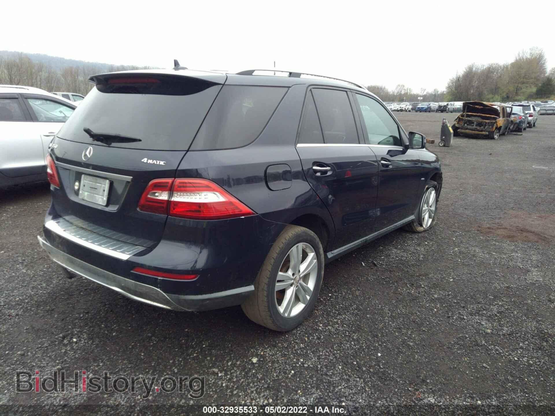 2012 MERCEDES-BENZ M-CLASS - VIN: 4JGDA2EB1CA024113 - Фото 4