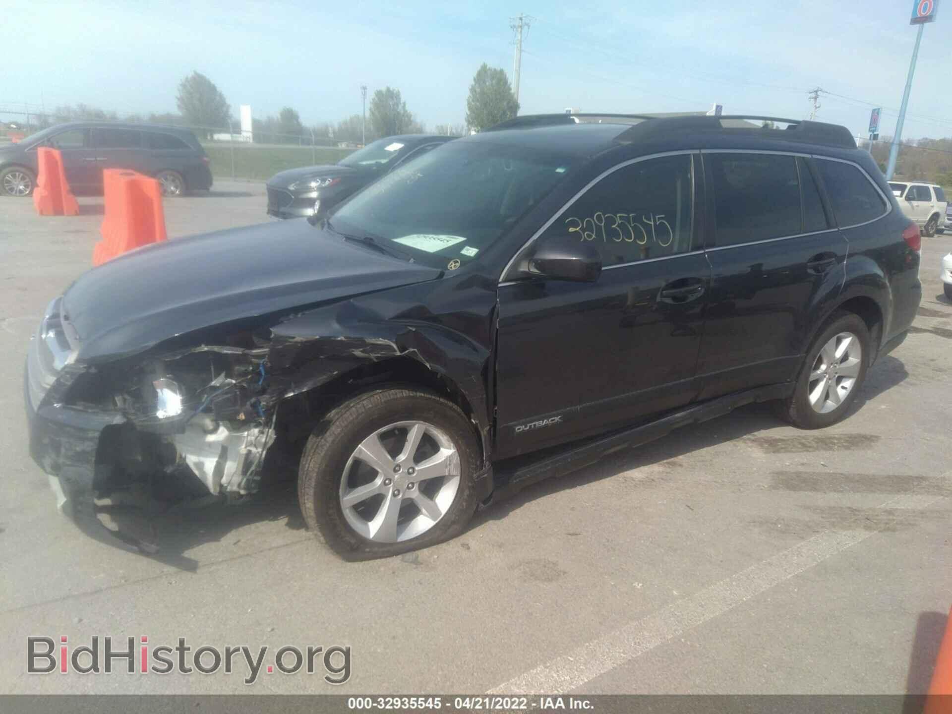2013 SUBARU OUTBACK - VIN: 4S4BRBPC8D3207682 - Фото 2