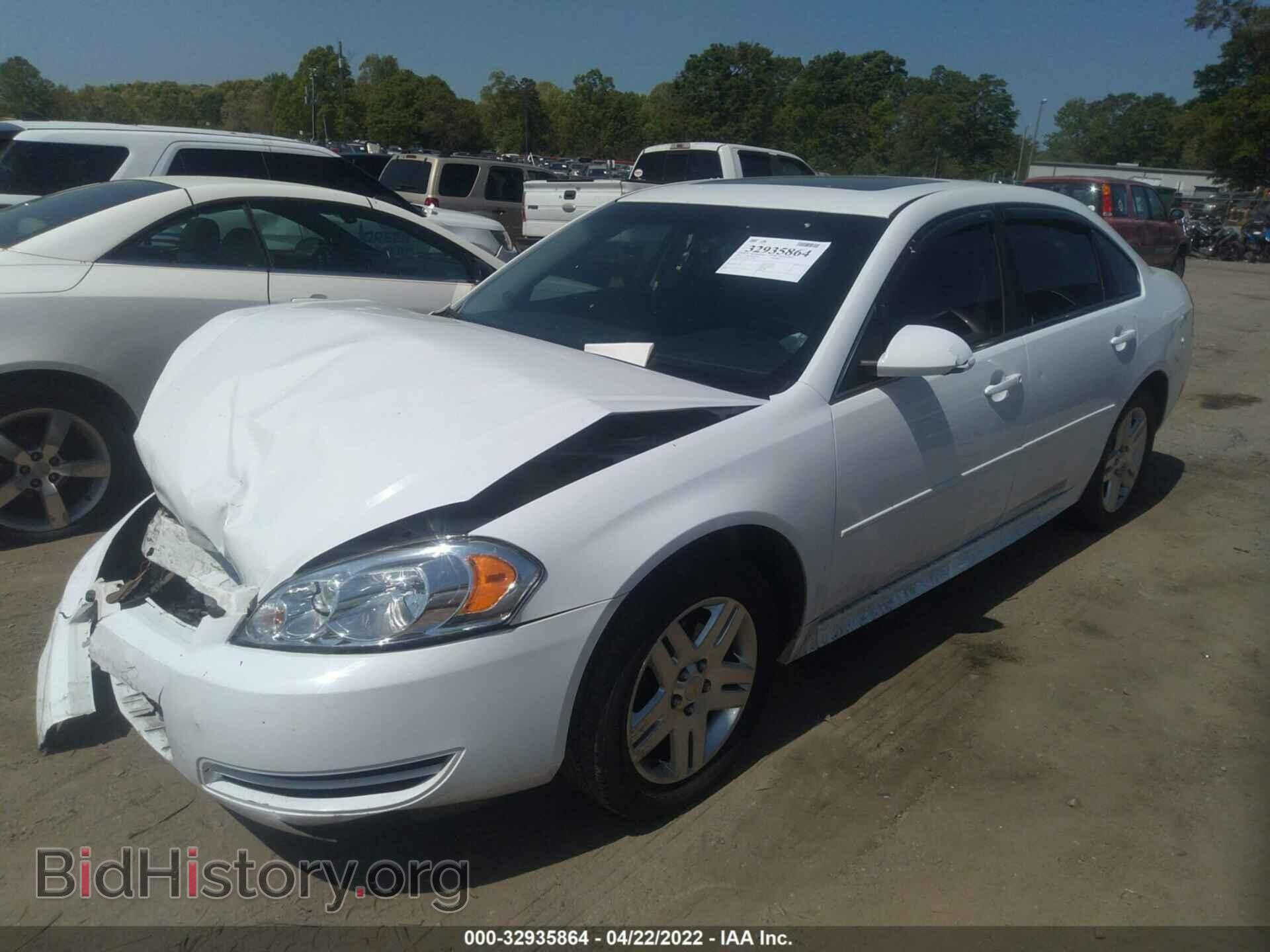2012 CHEVROLET IMPALA - VIN: 2G1WG5E39C1174446 - Фото 2