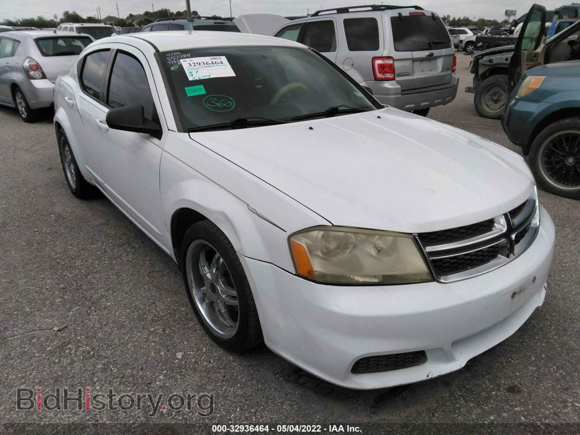 Фотография 1B3BD1FB2BN557284 - DODGE AVENGER 2011