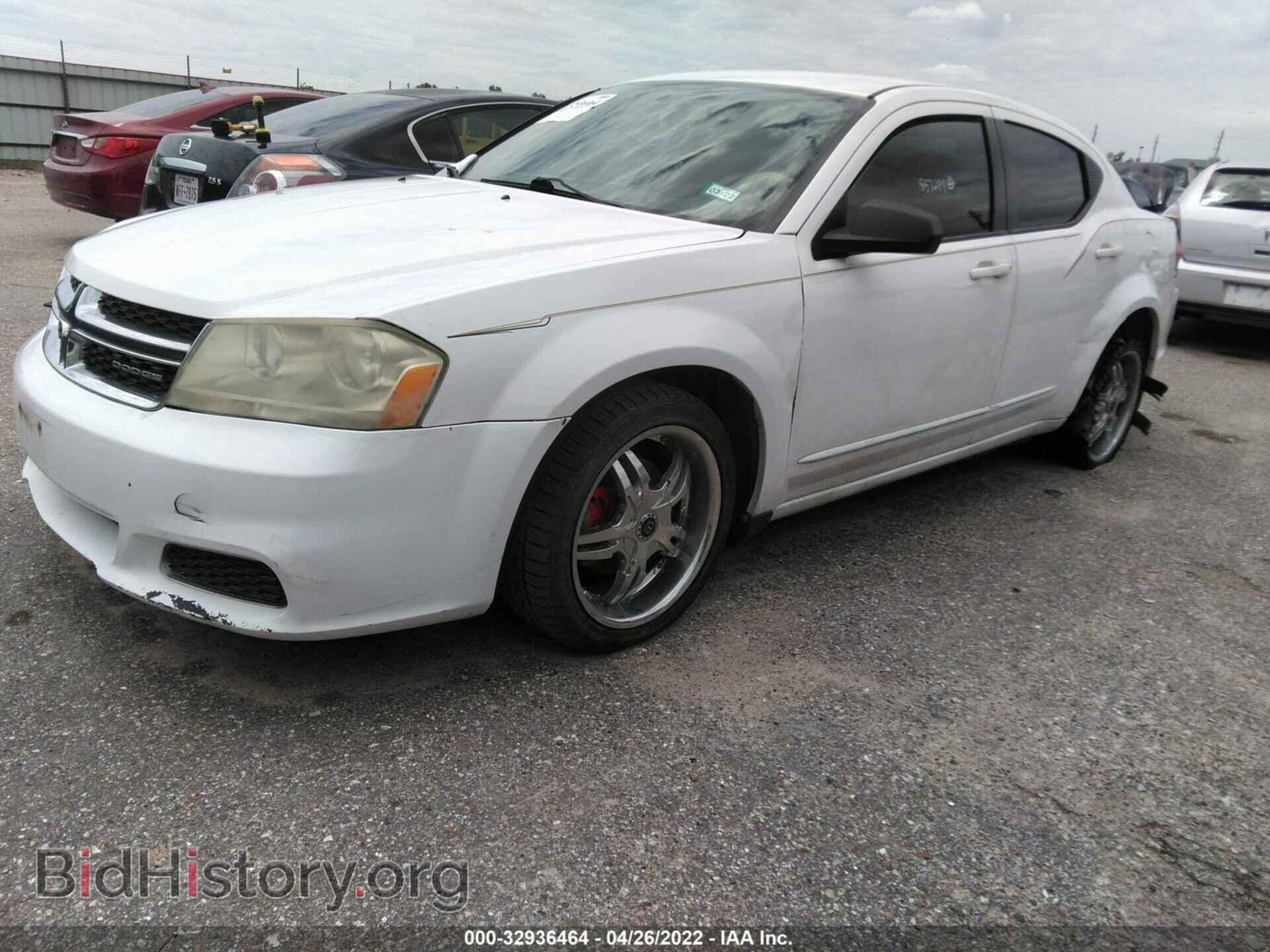 2011 DODGE AVENGER - VIN: 1B3BD1FB2BN557284 - Фото 2