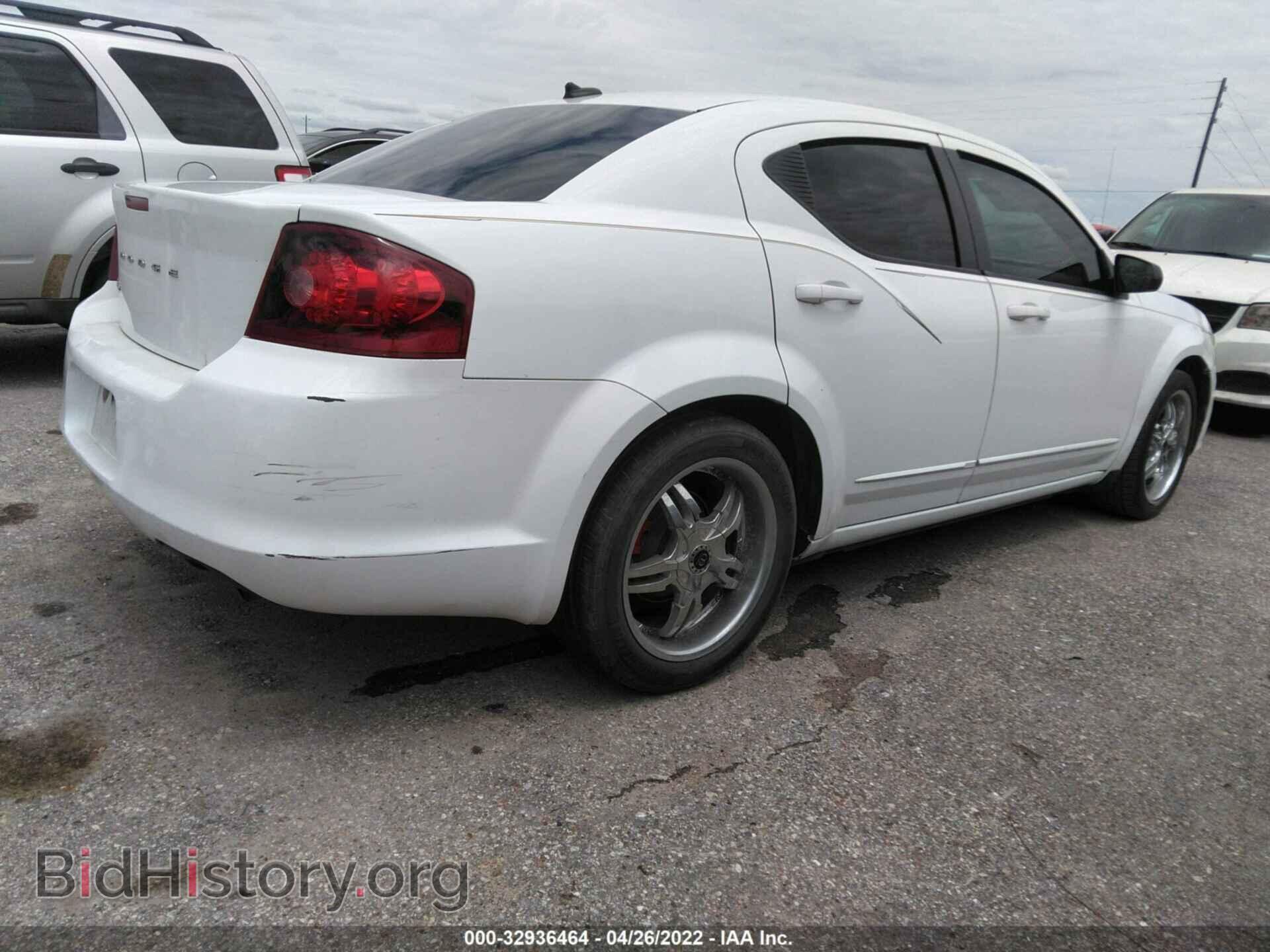 2011 DODGE AVENGER - VIN: 1B3BD1FB2BN557284 - Фото 4