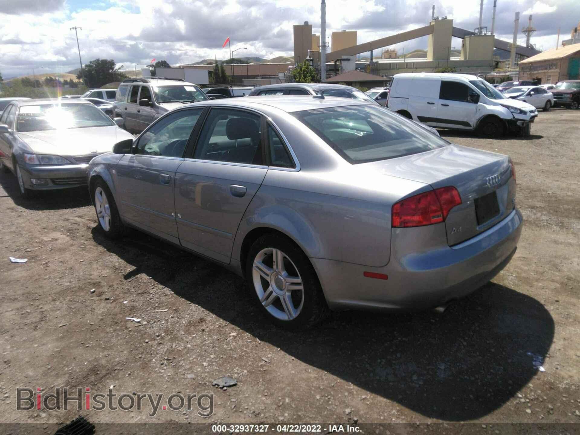 2007 AUDI A4 - VIN: WAUDF78E67A253222 - Фото 3