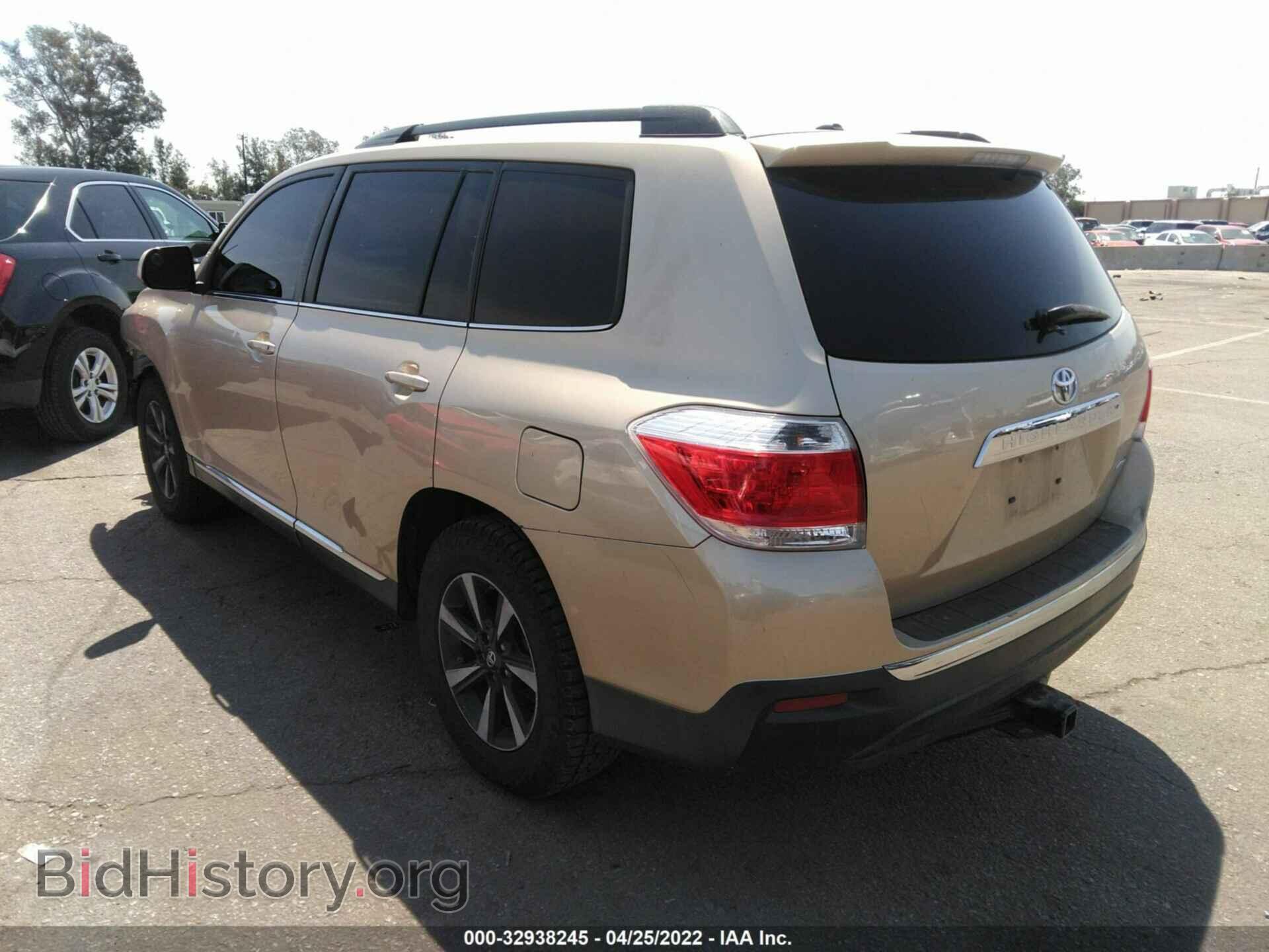 2012 TOYOTA HIGHLANDER - VIN: 5TDBK3EH3CS150902 - Фото 3