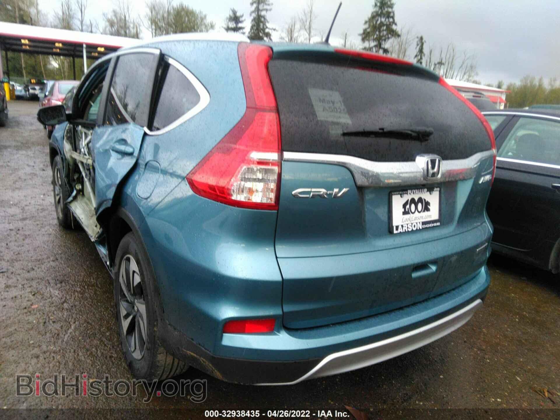 2016 HONDA CR-V - VIN: 5J6RM4H95GL039935 - Фото 3
