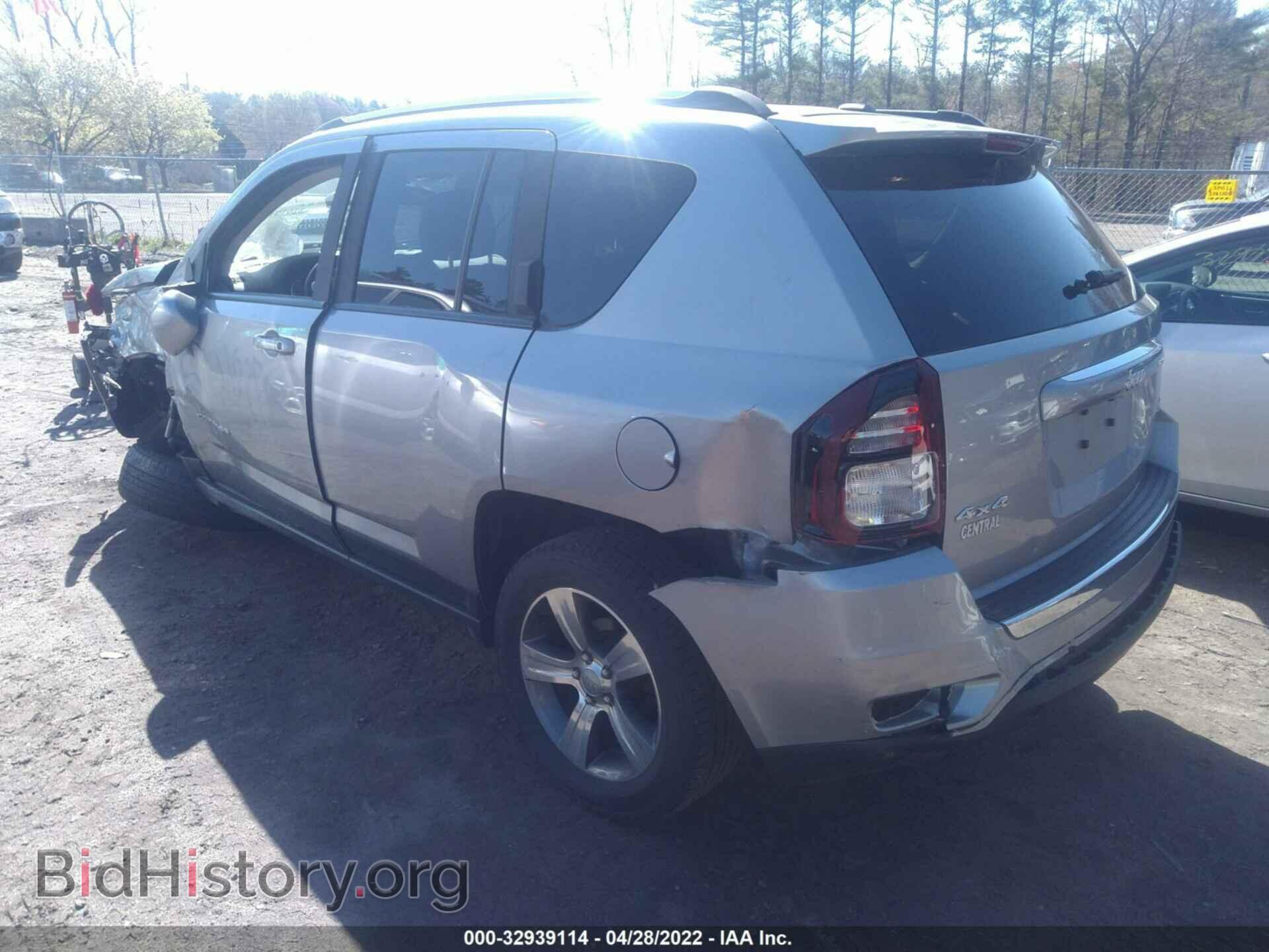 2016 JEEP COMPASS - VIN: 1C4NJDEB7GD730754 - Фото 3