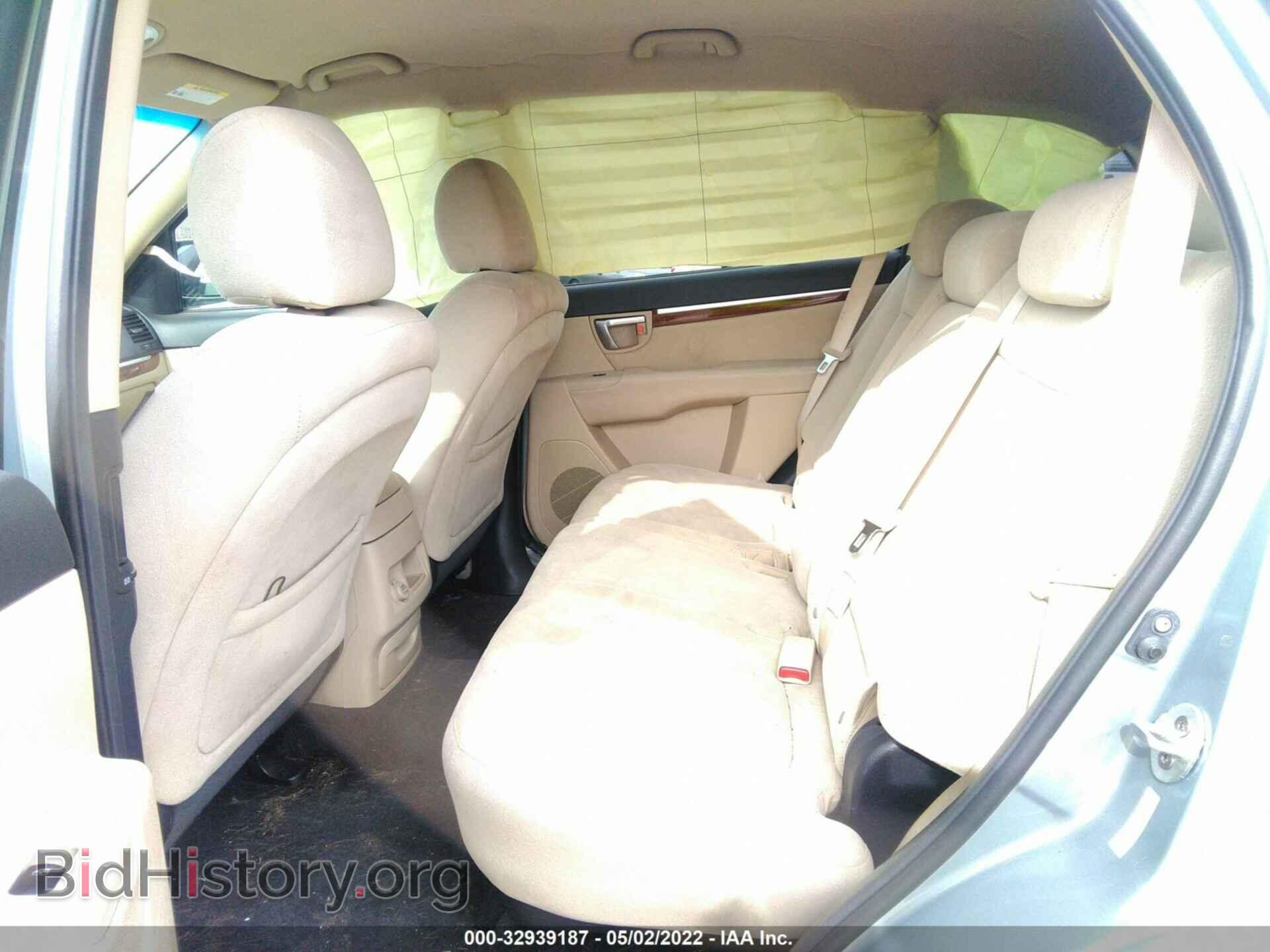 2008 HYUNDAI SANTA FE - VIN: 5NMSG73D48H220135 - Фото 8