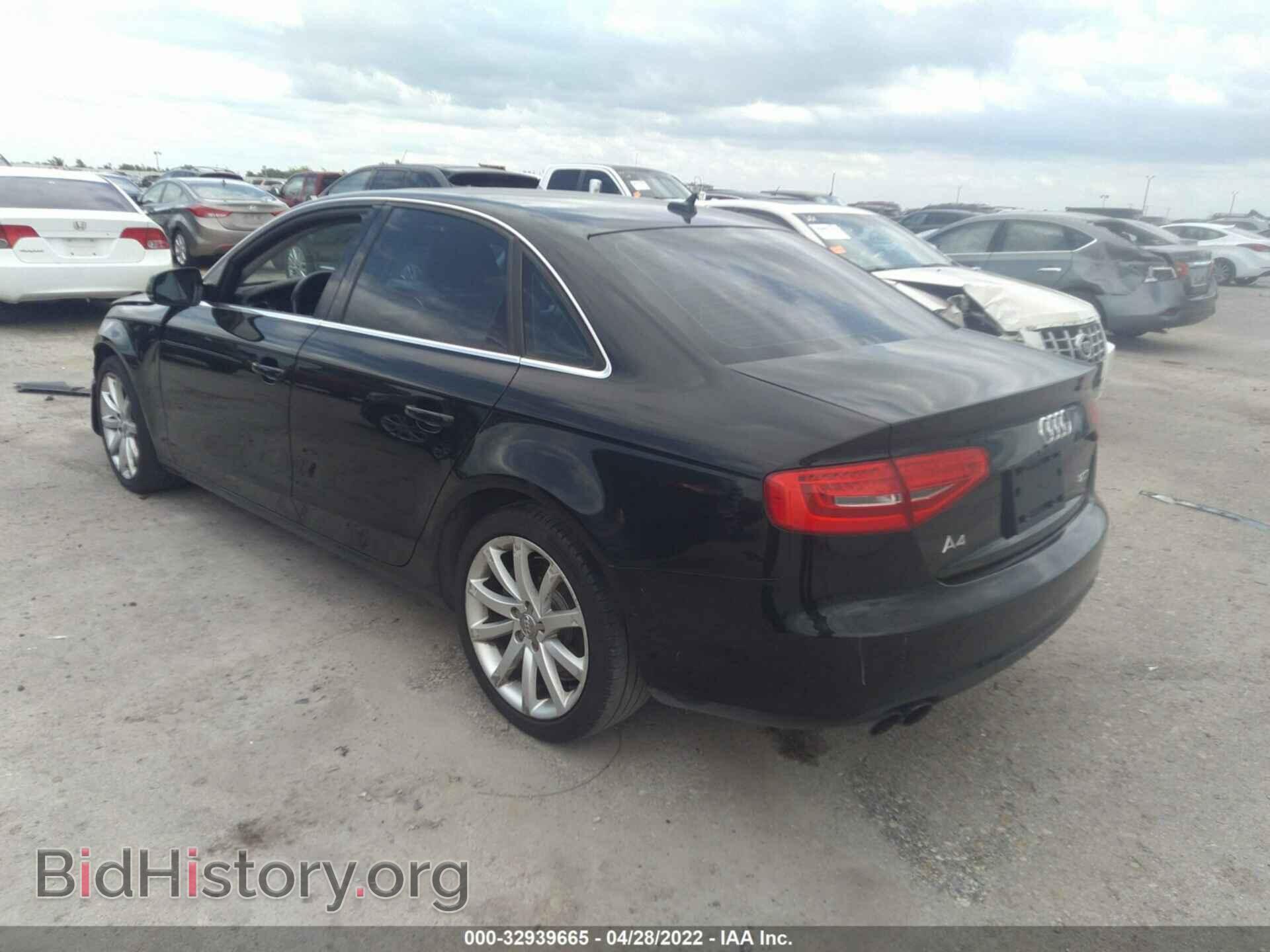2013 AUDI A4 - VIN: WAUEFAFL4DA043054 - Фото 3
