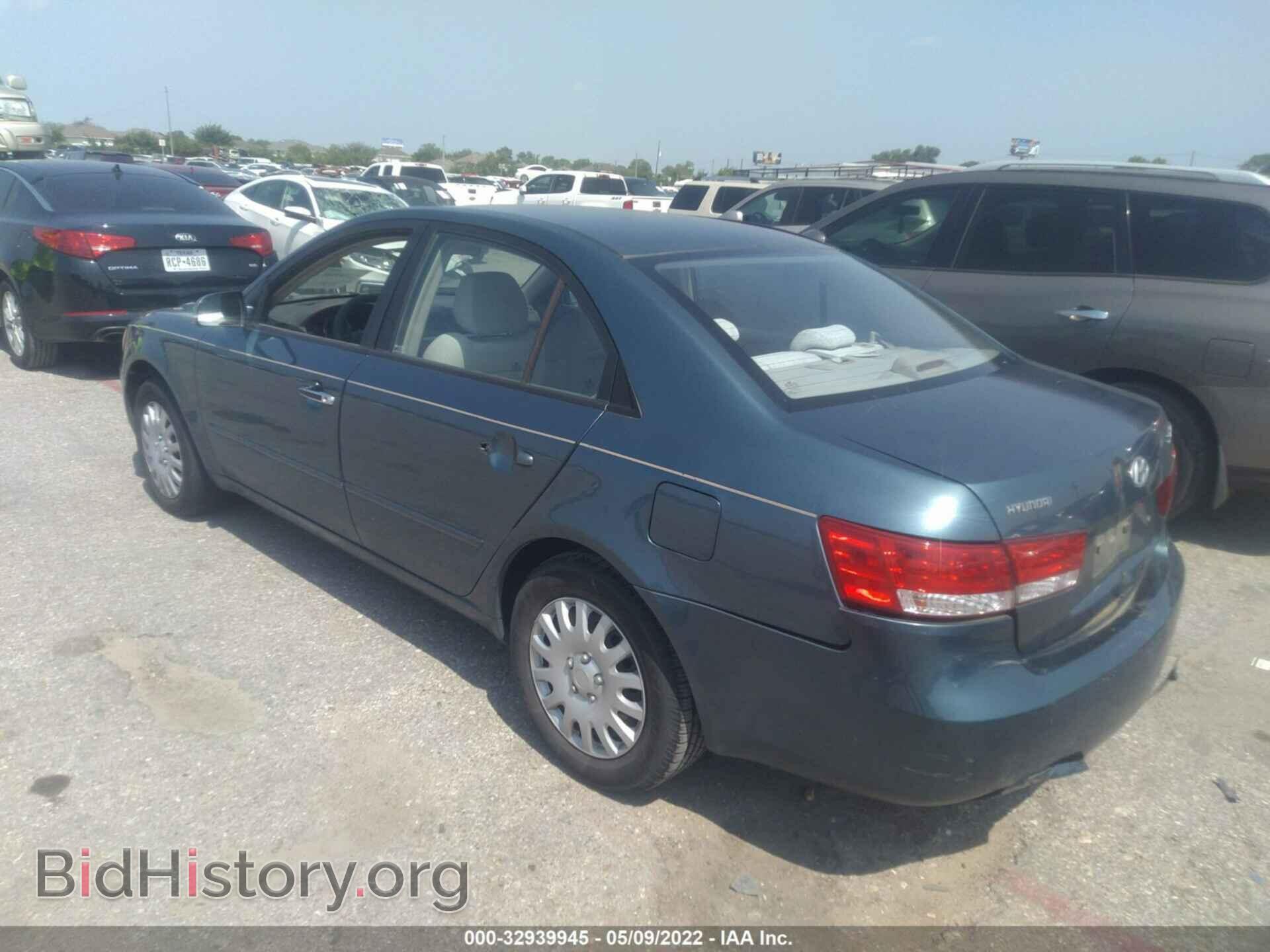 2006 HYUNDAI SONATA - VIN: KMHET46C06A077942 - Фото 3