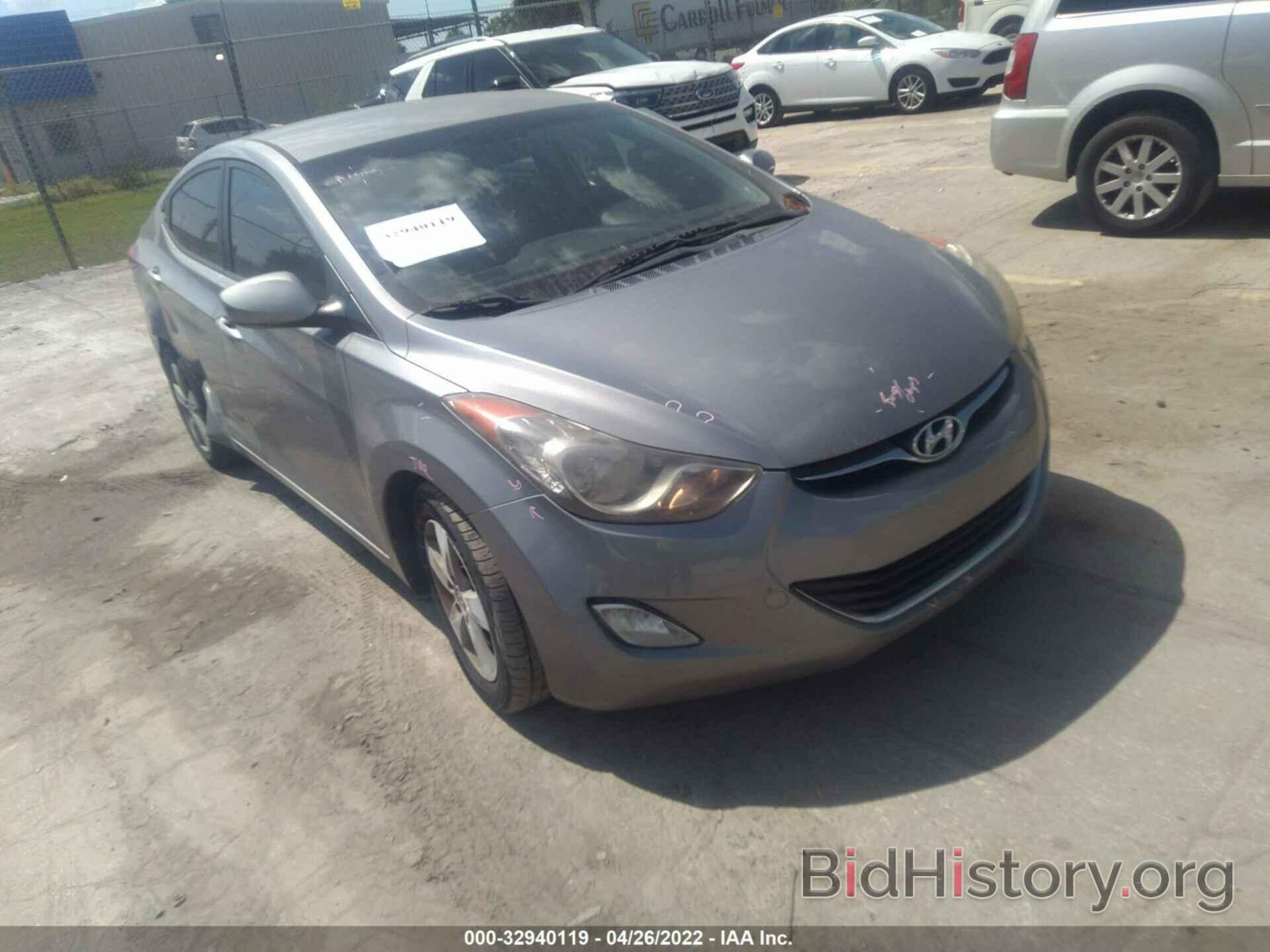 Photo KMHDH4AE1CU185177 - HYUNDAI ELANTRA 2012