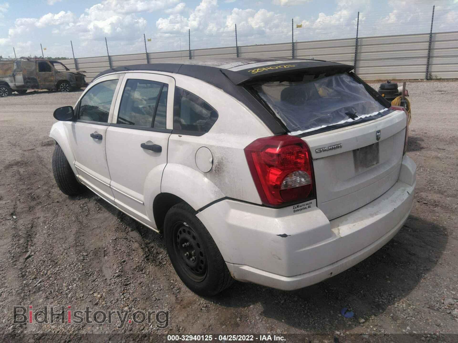 2007 DODGE CALIBER - VIN: 1B3HB28B77D511840 - Фото 3