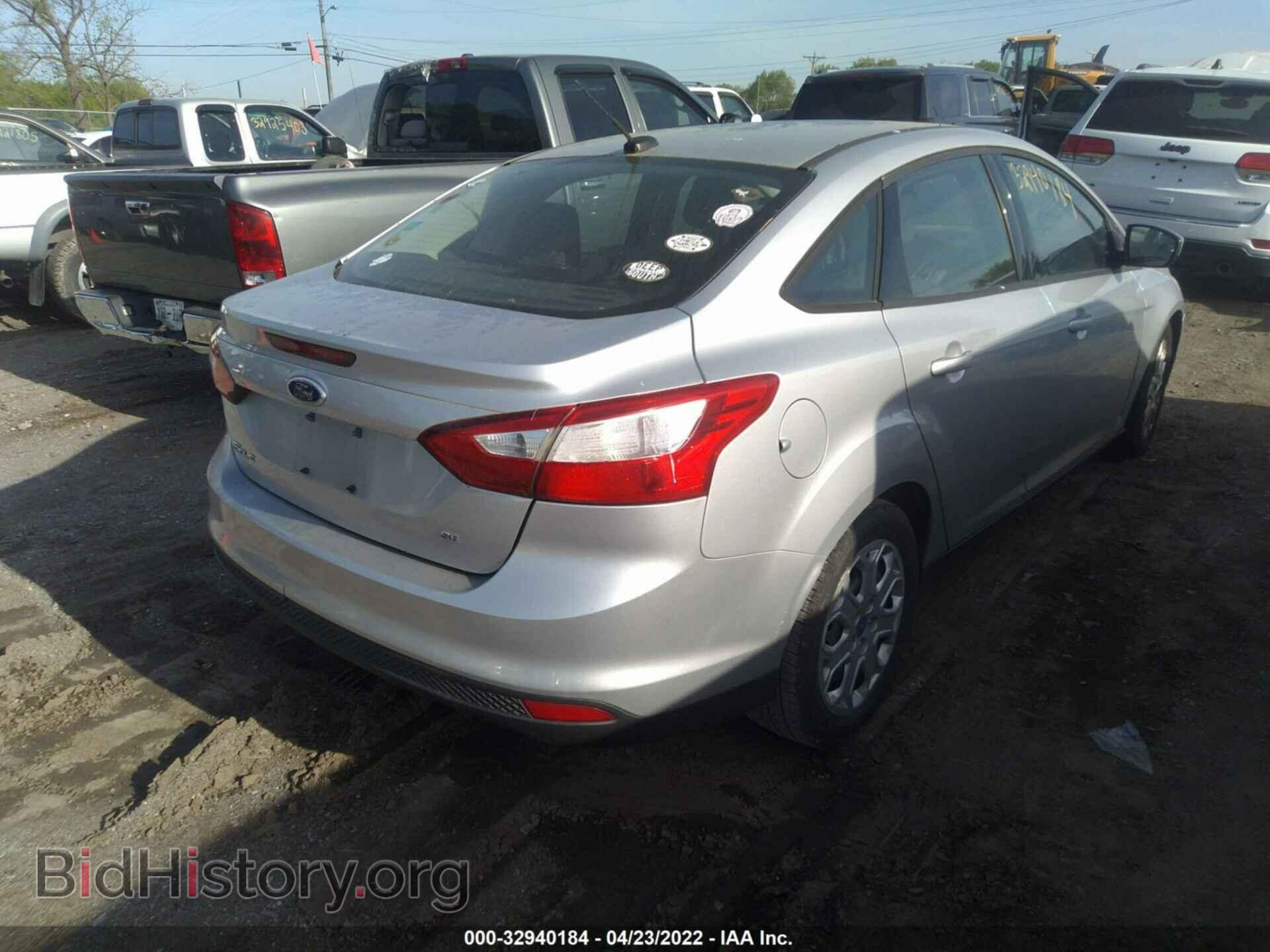 2012 FORD FOCUS - VIN: 1FAHP3F23CL207340 - Фото 4