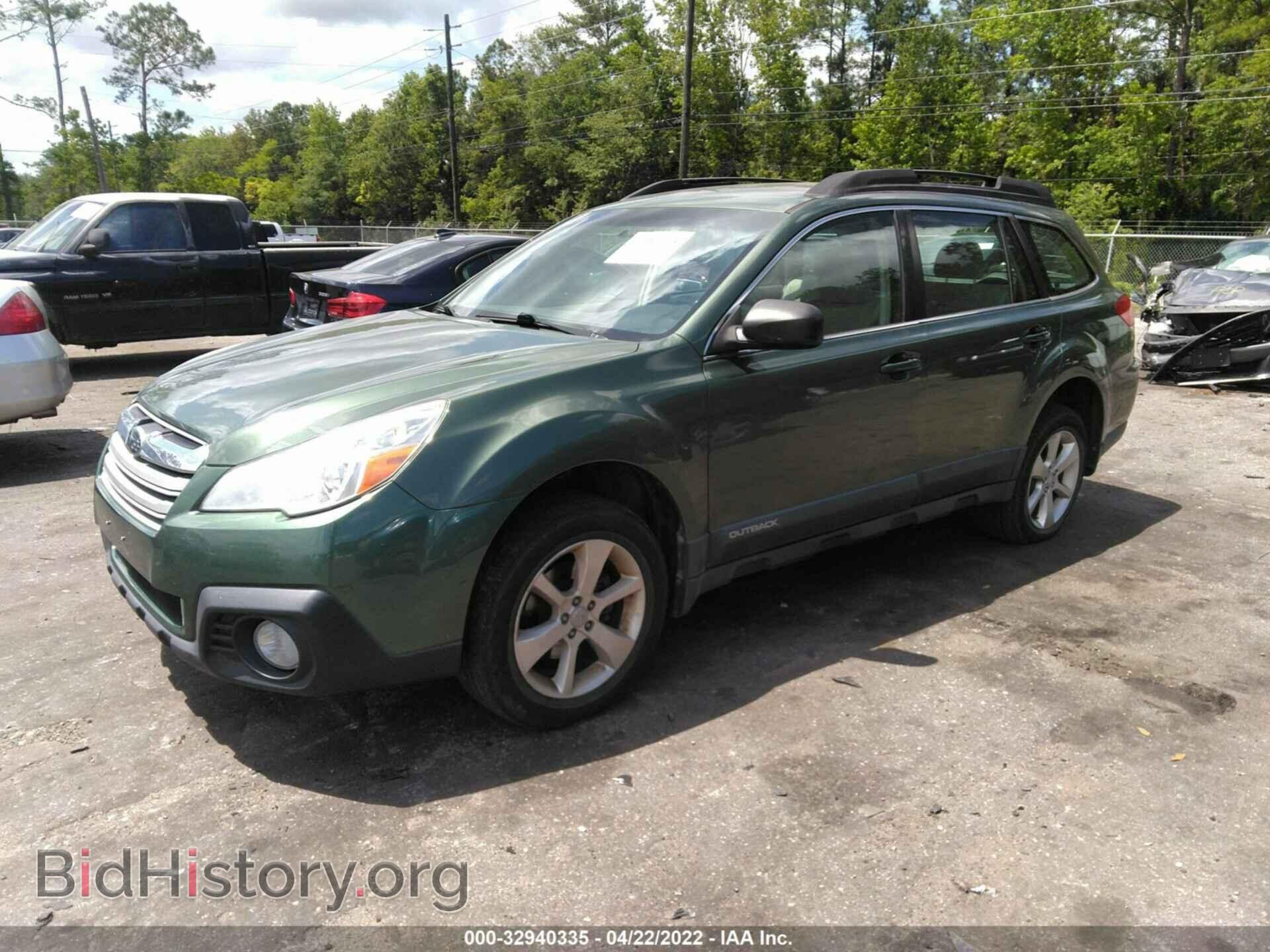 2014 SUBARU OUTBACK - VIN: 4S4BRCAC2E3277985 - Фото 2