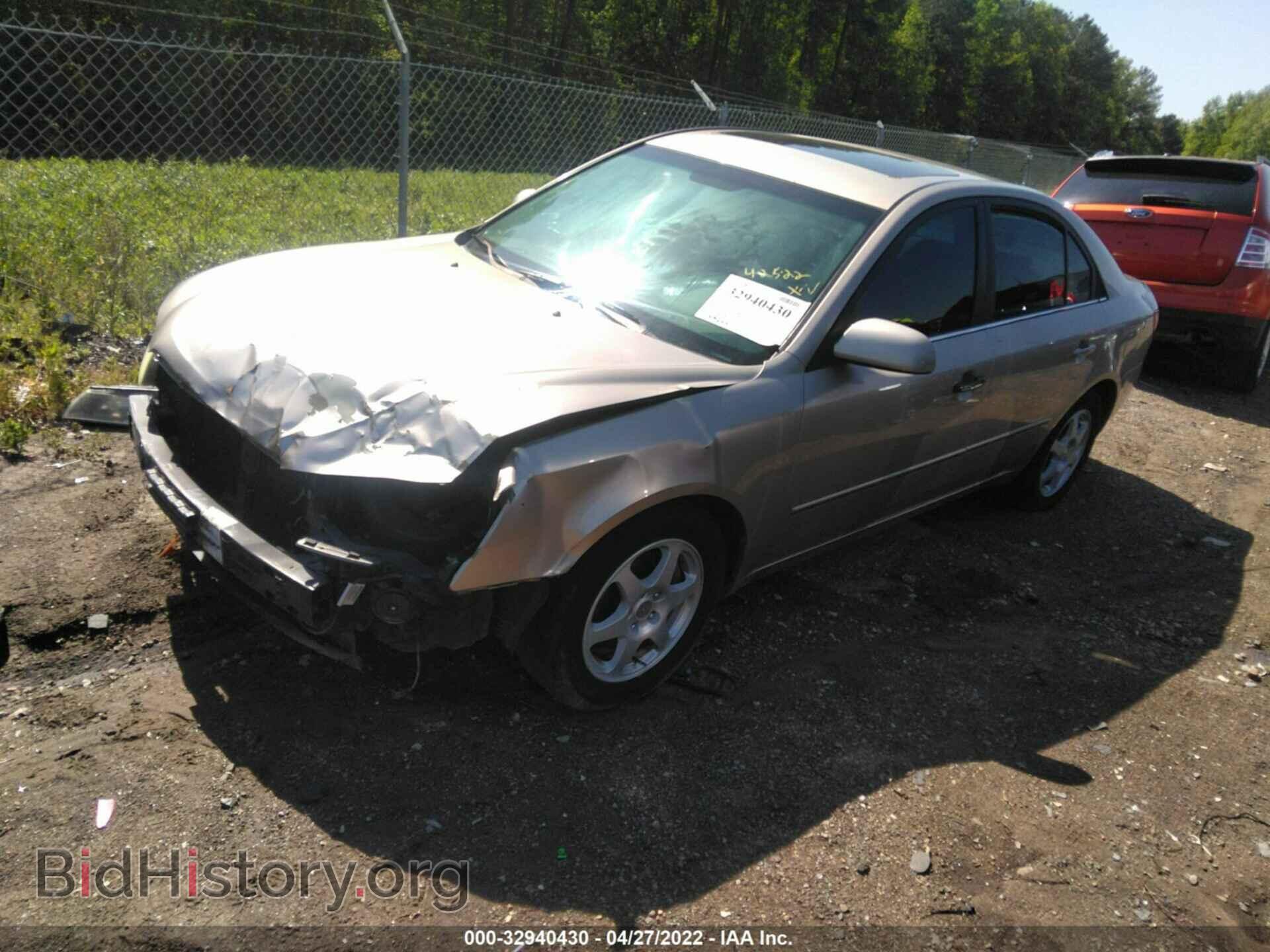 2006 HYUNDAI SONATA - VIN: 5NPEU46F26H004575 - Фото 2