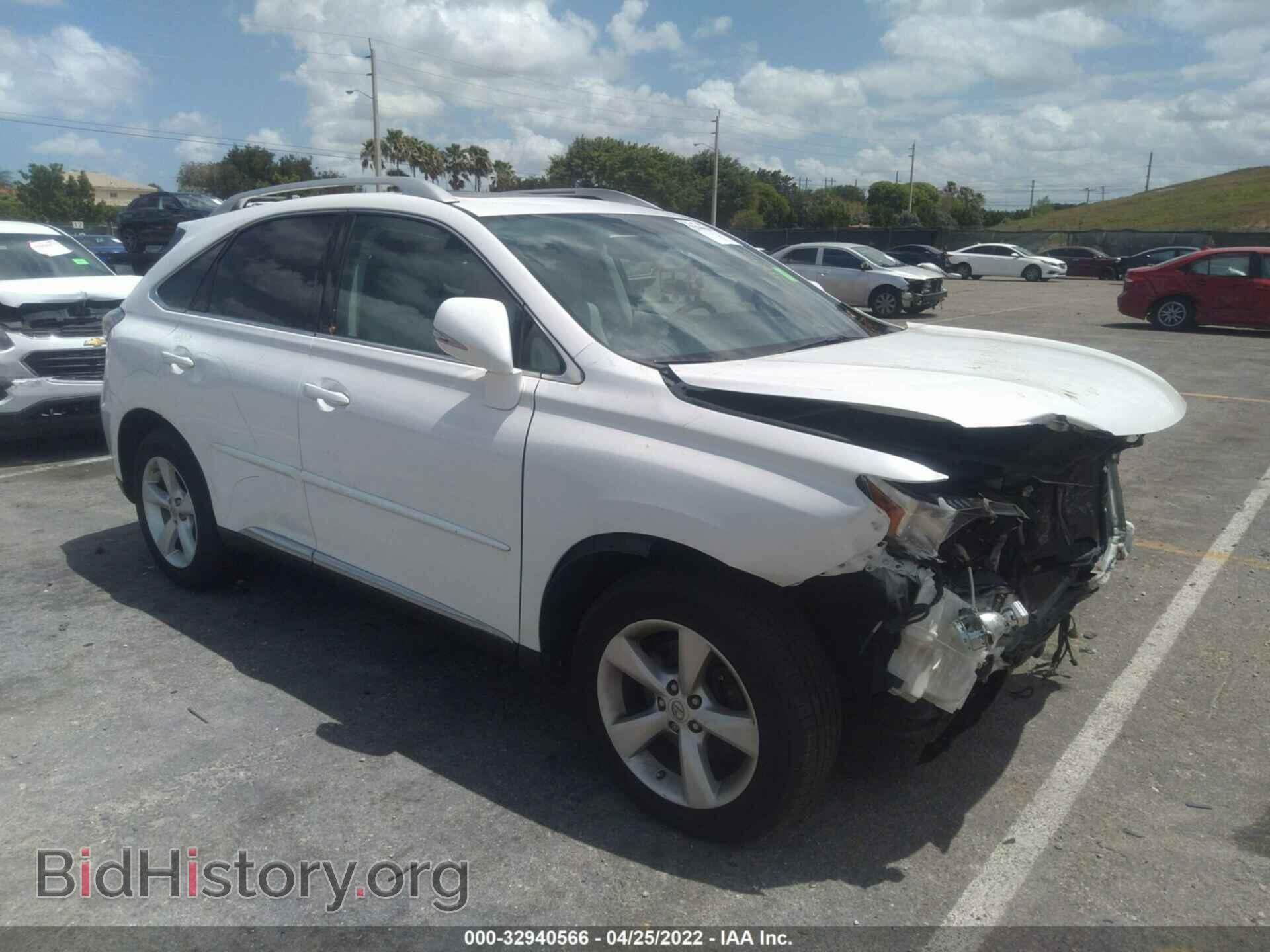 Photo 2T2BK1BA7BC100101 - LEXUS RX 350 2011