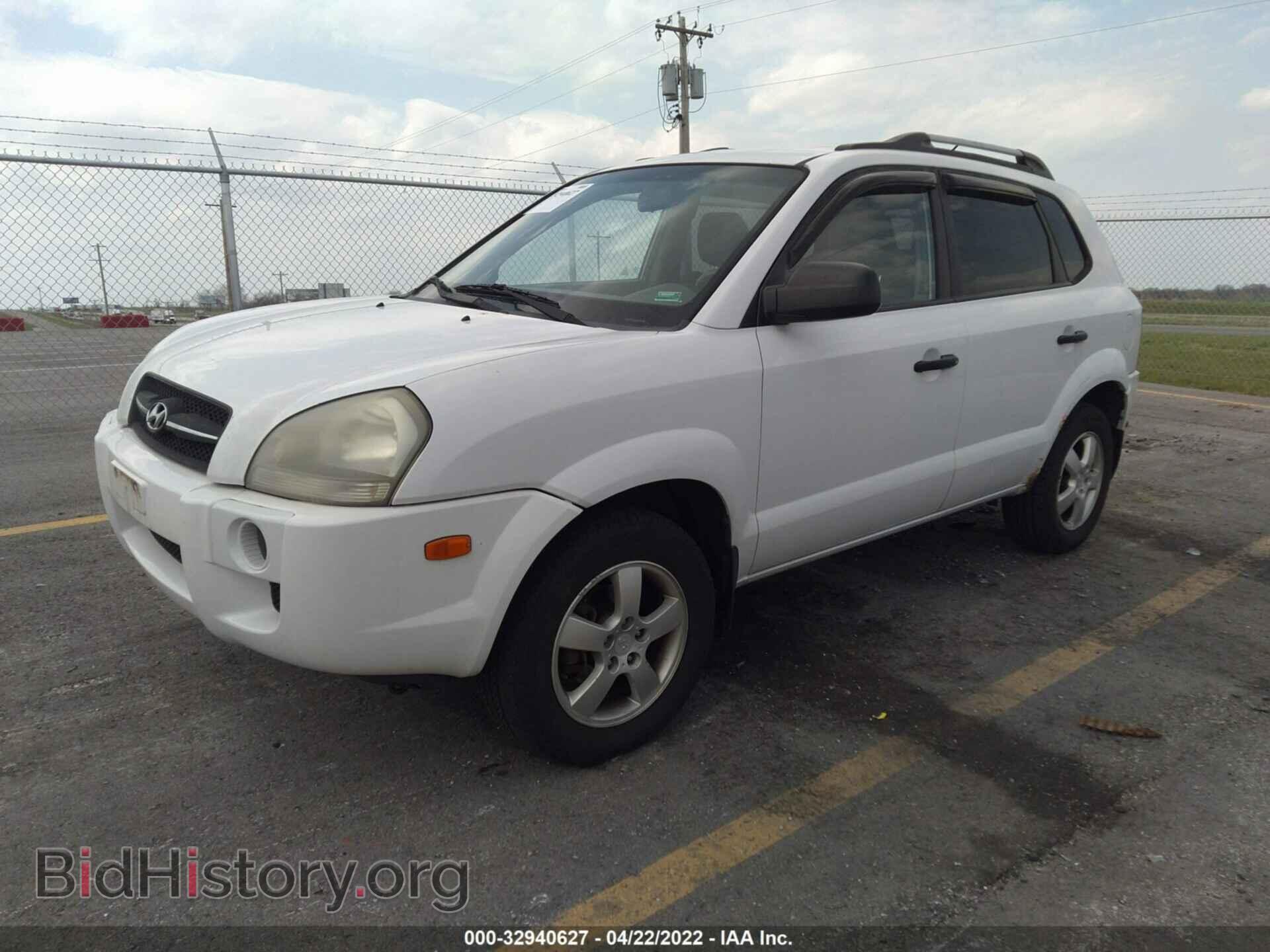 2007 HYUNDAI TUCSON - VIN: KM8JM12B17U545C62 - Фото 2