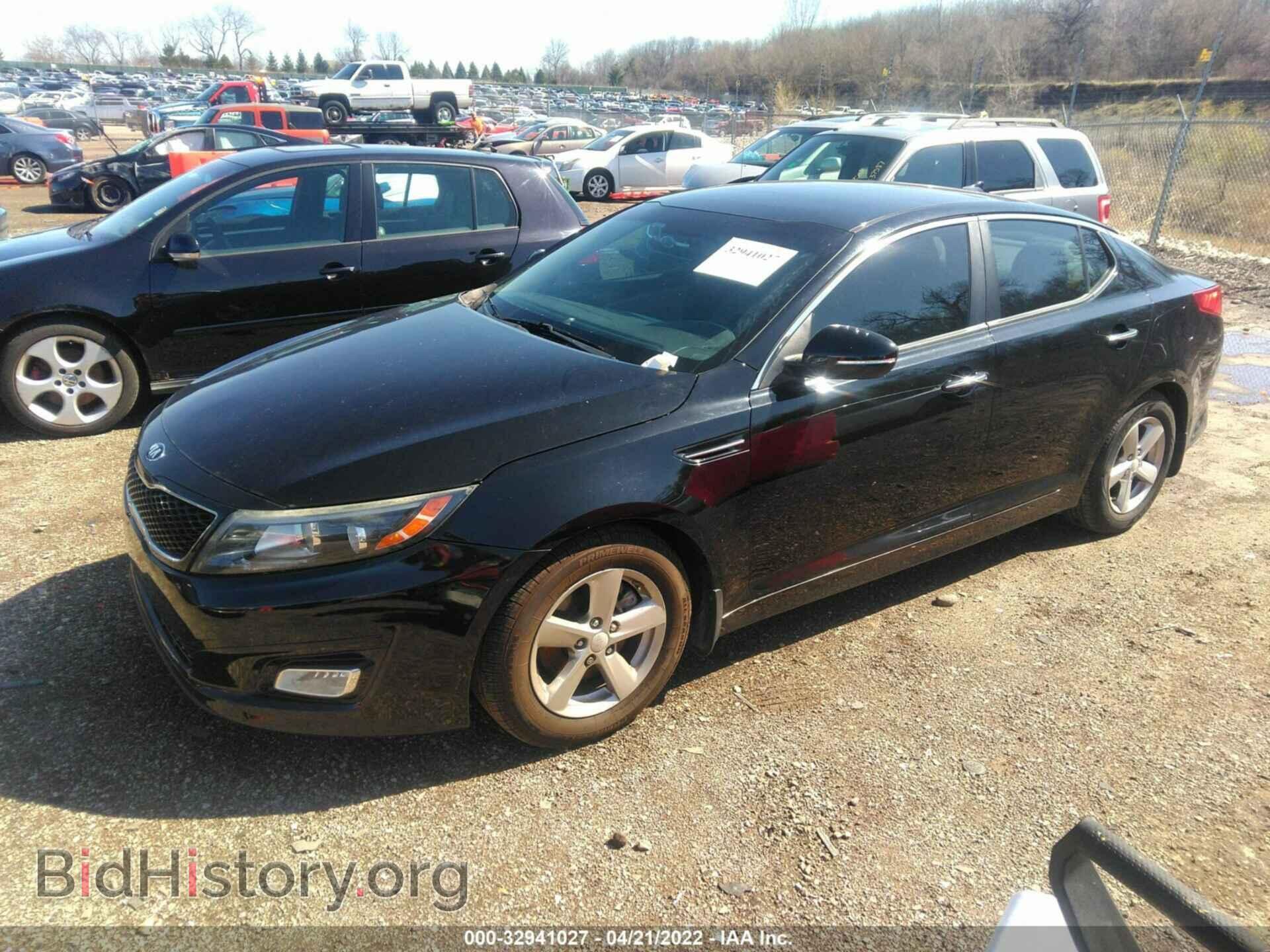 2015 KIA OPTIMA - VIN: 5XXGM4A70FG476875 - Фото 2