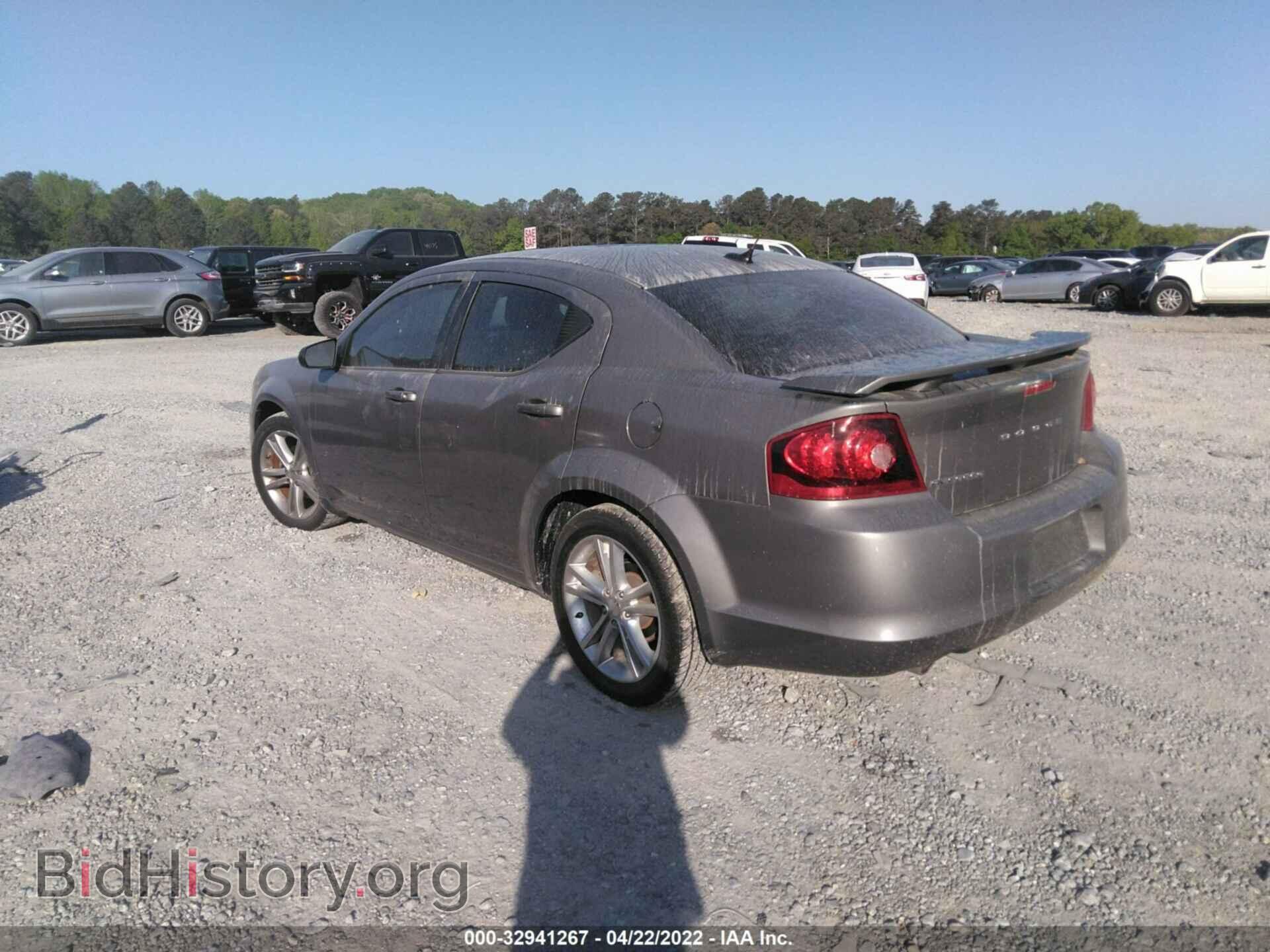 2013 DODGE AVENGER - VIN: 1C3CDZAG1DN504863 - Фото 3
