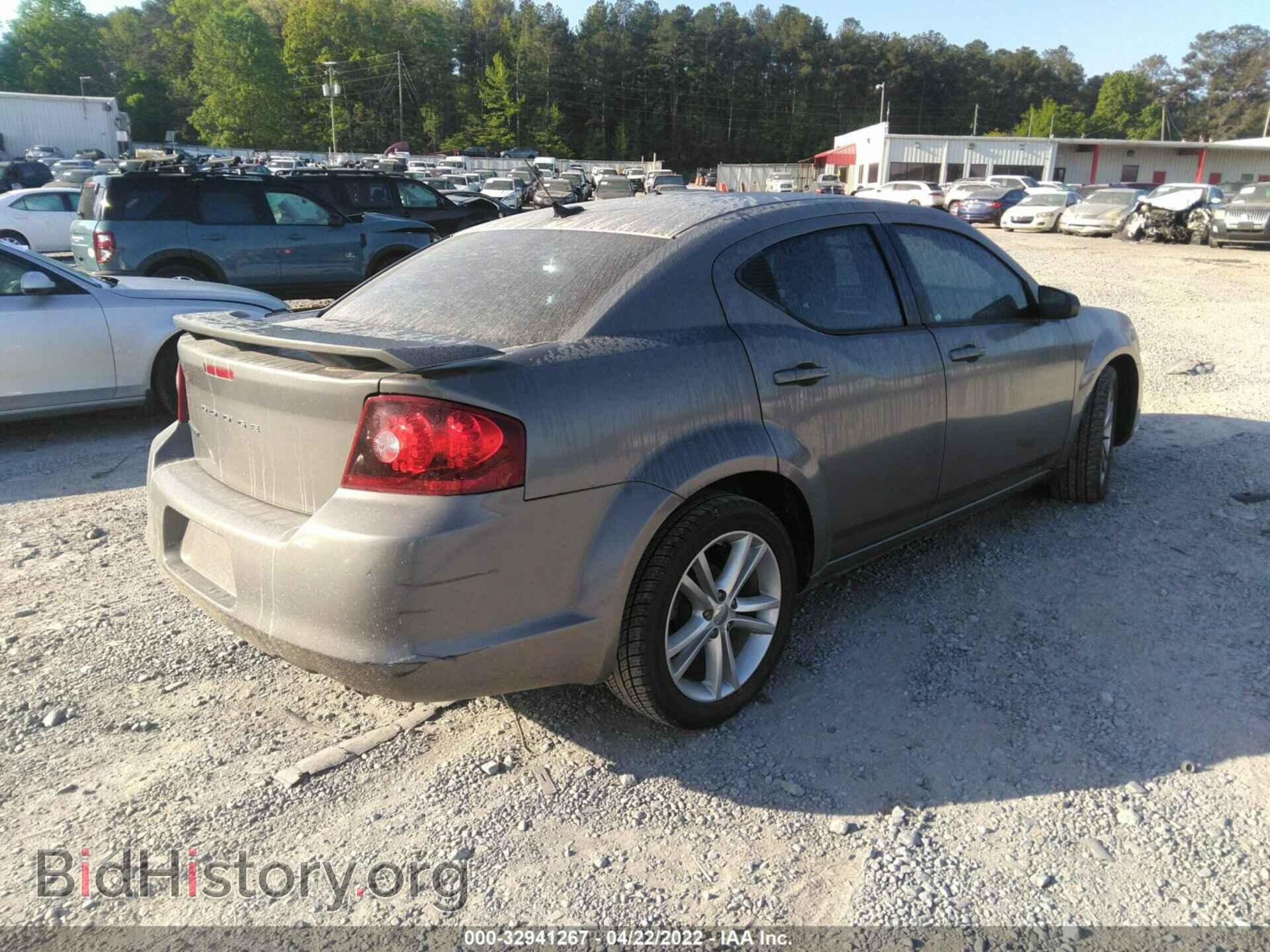 2013 DODGE AVENGER - VIN: 1C3CDZAG1DN504863 - Фото 4