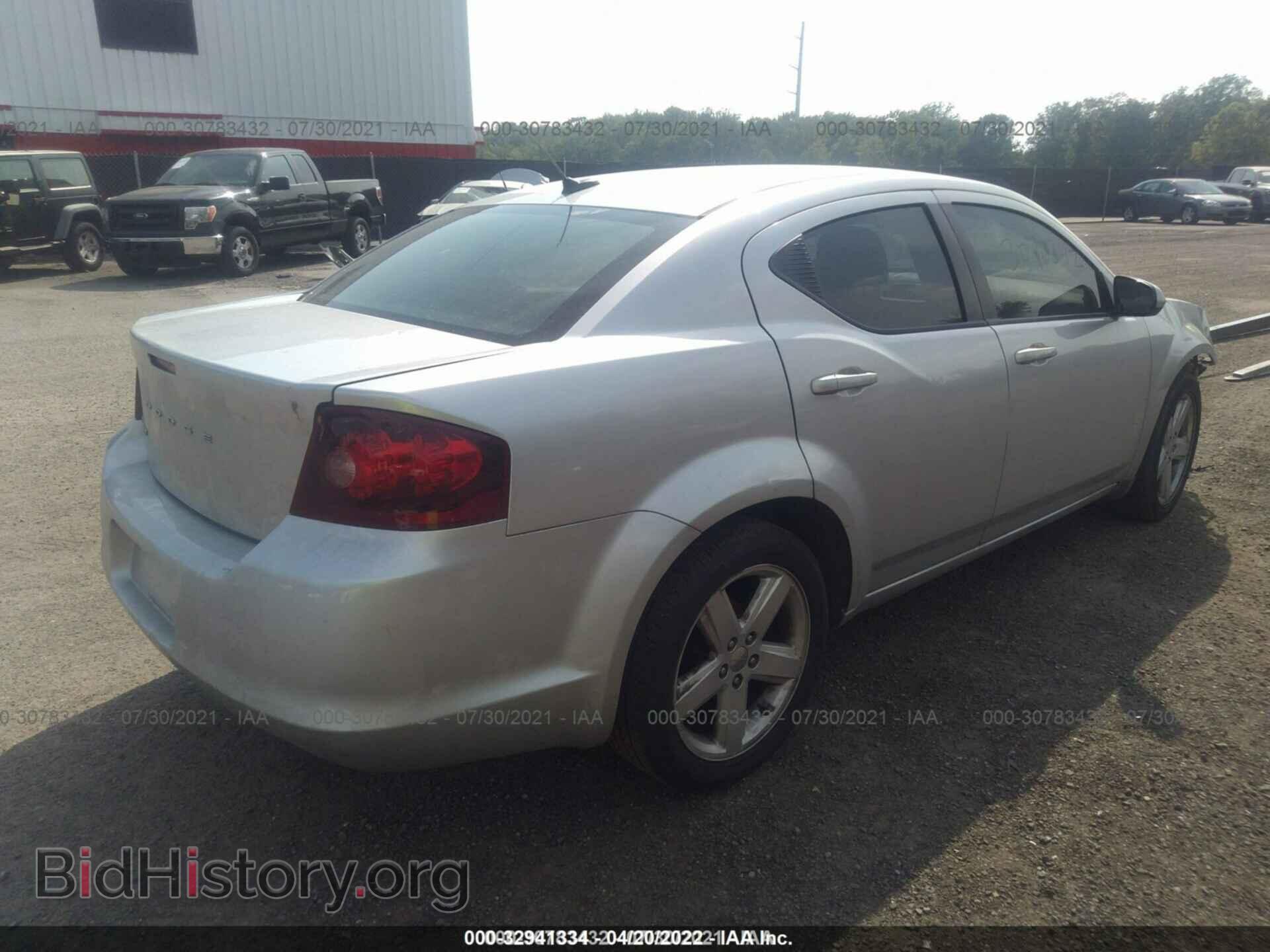 2011 DODGE AVENGER - VIN: 1B3BD1FB5BN603061 - Фото 4